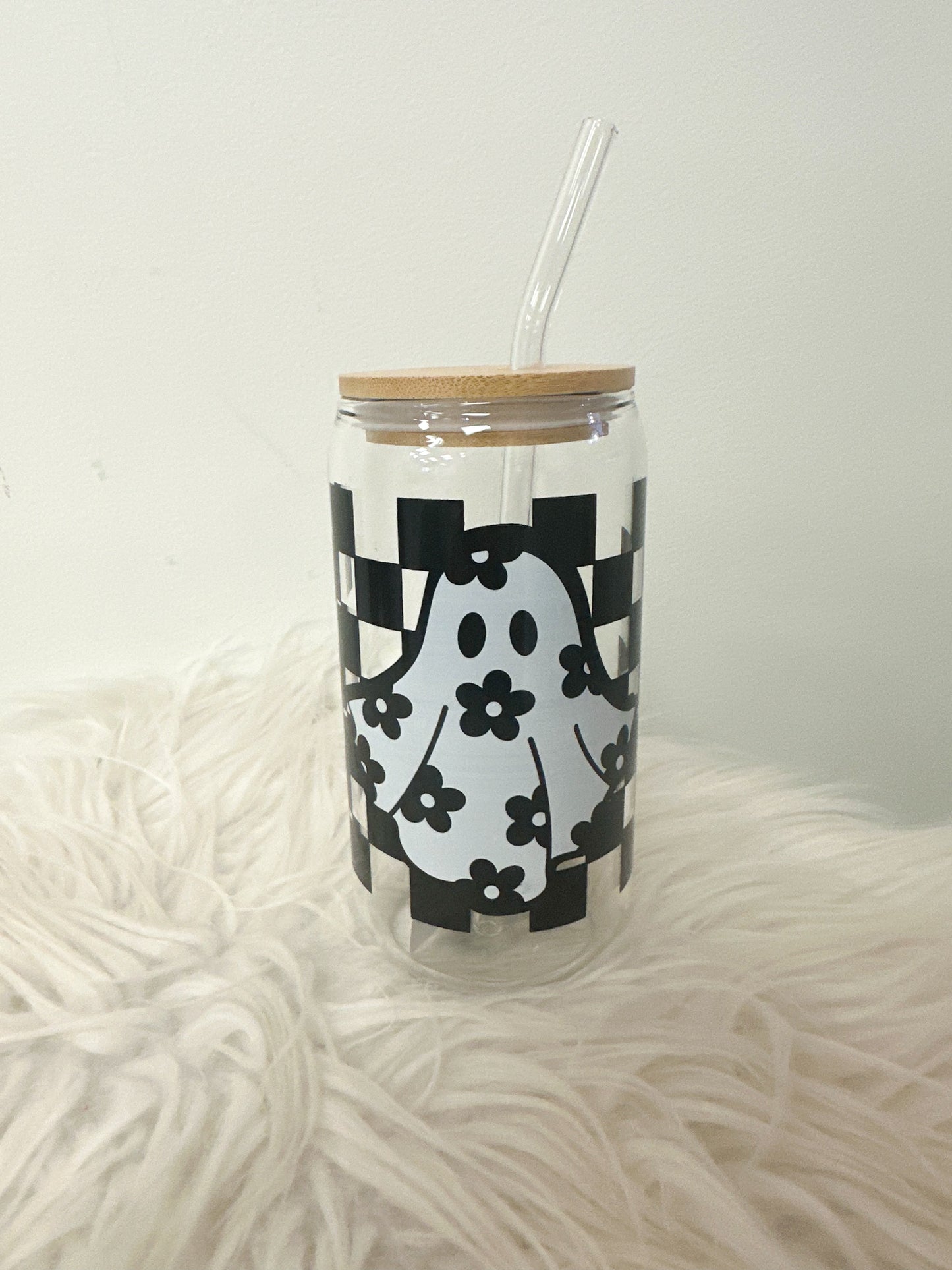 Ghostie Glass Can