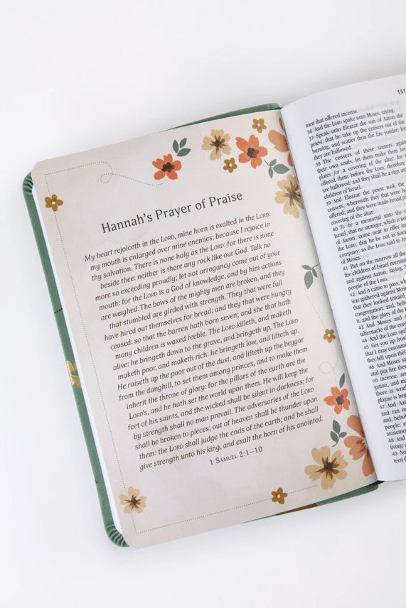 The Holy Bible KJV: Prayer Map Edition