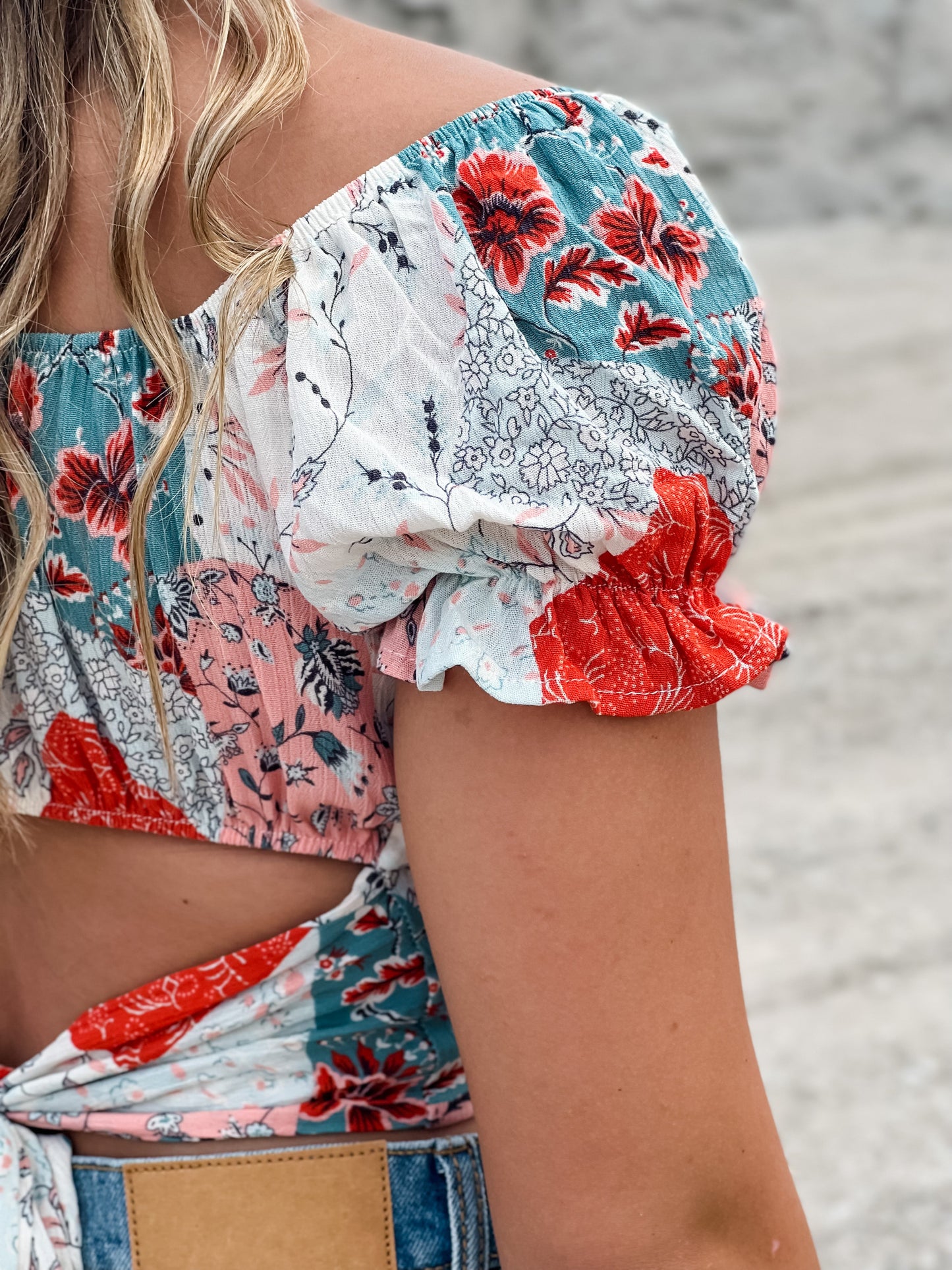 American Hunny Crop - Red Multi