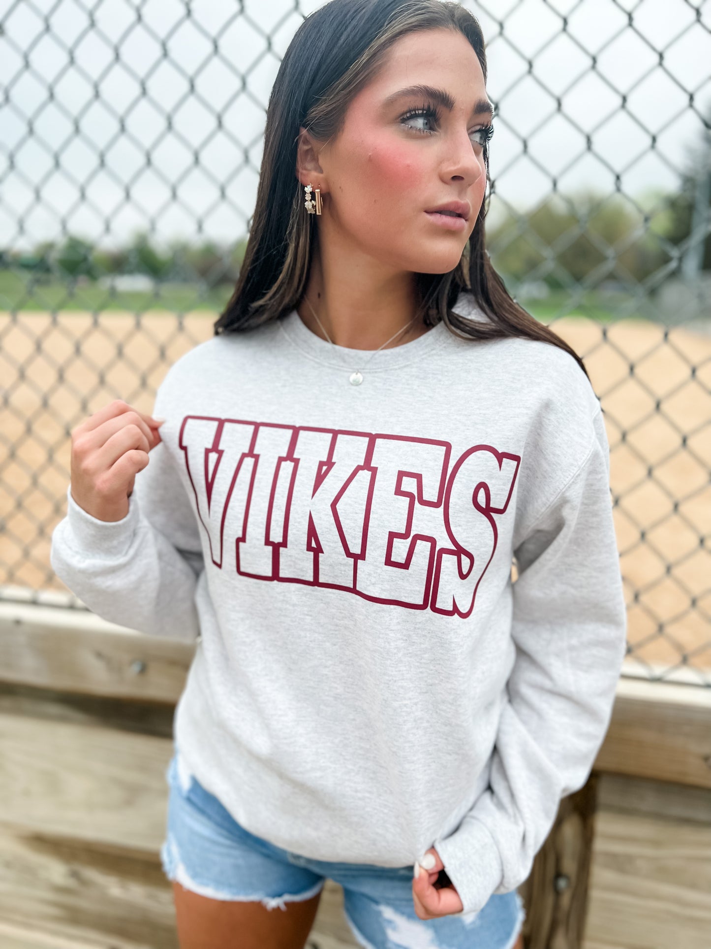 VIKES Crew- Oatmeal