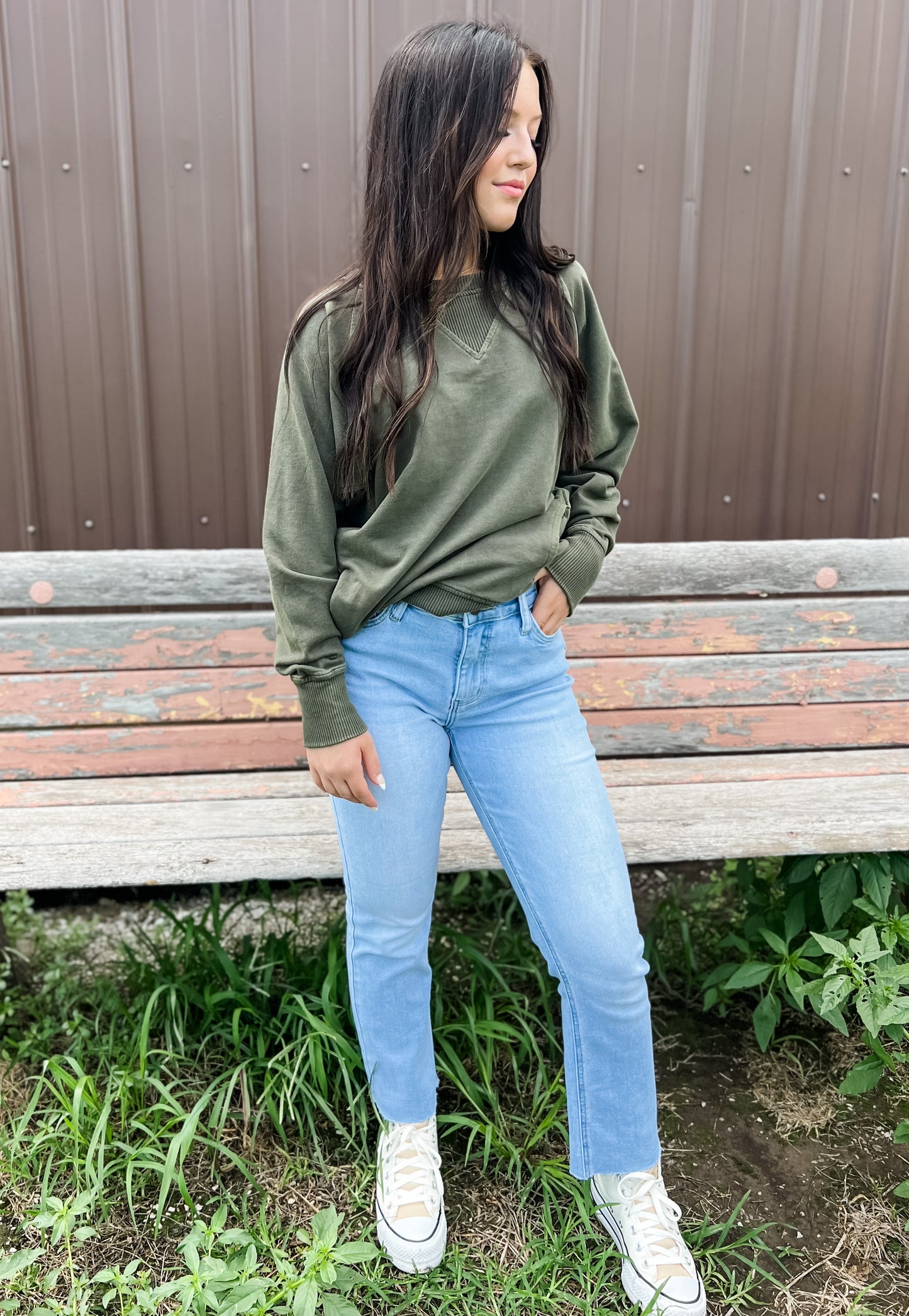Bright Eyed Straight Leg Denim