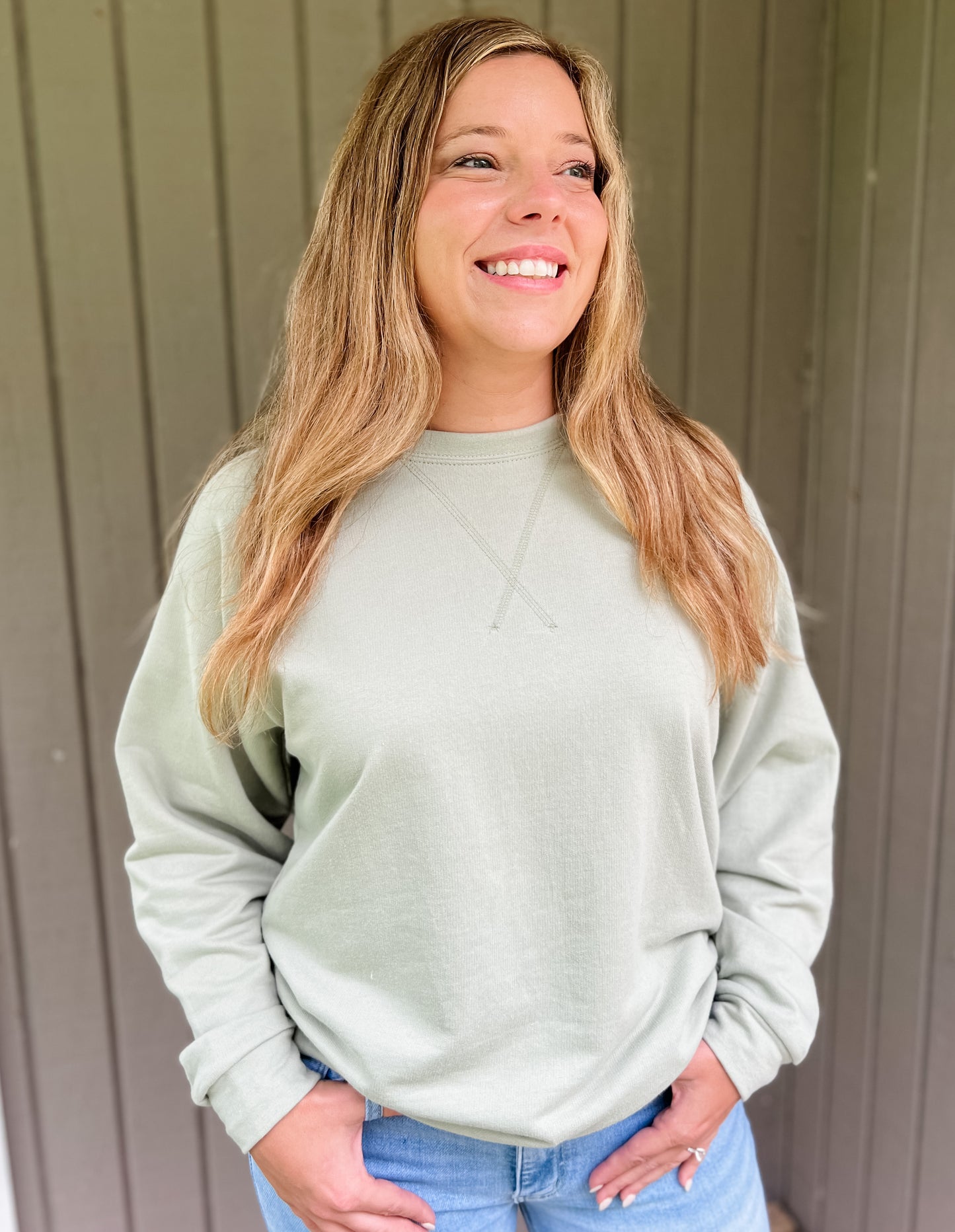 Never Enough Lightweight Crew - Sage