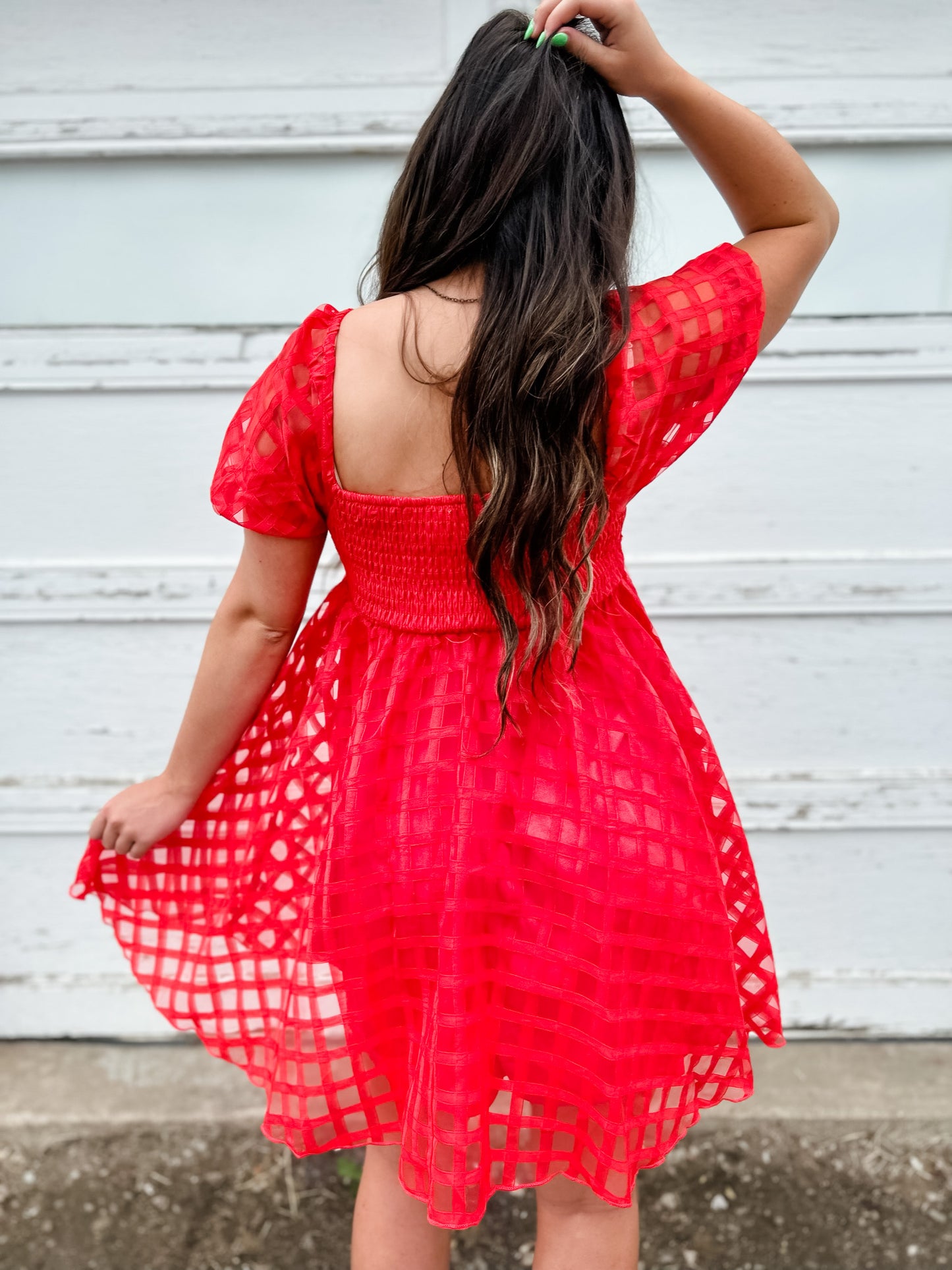 American Girl Mini Dress - Red