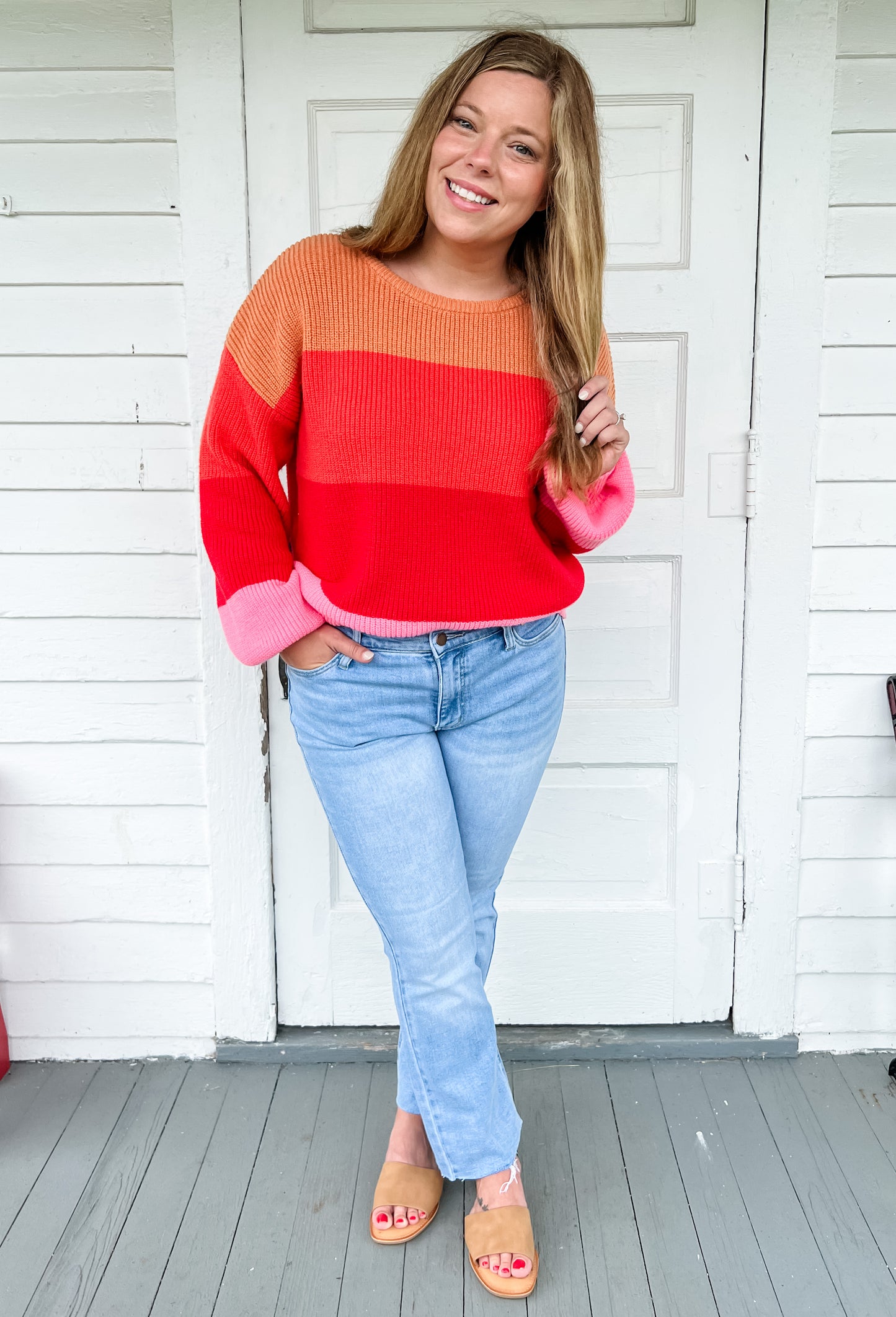 Western Sunset Sweater