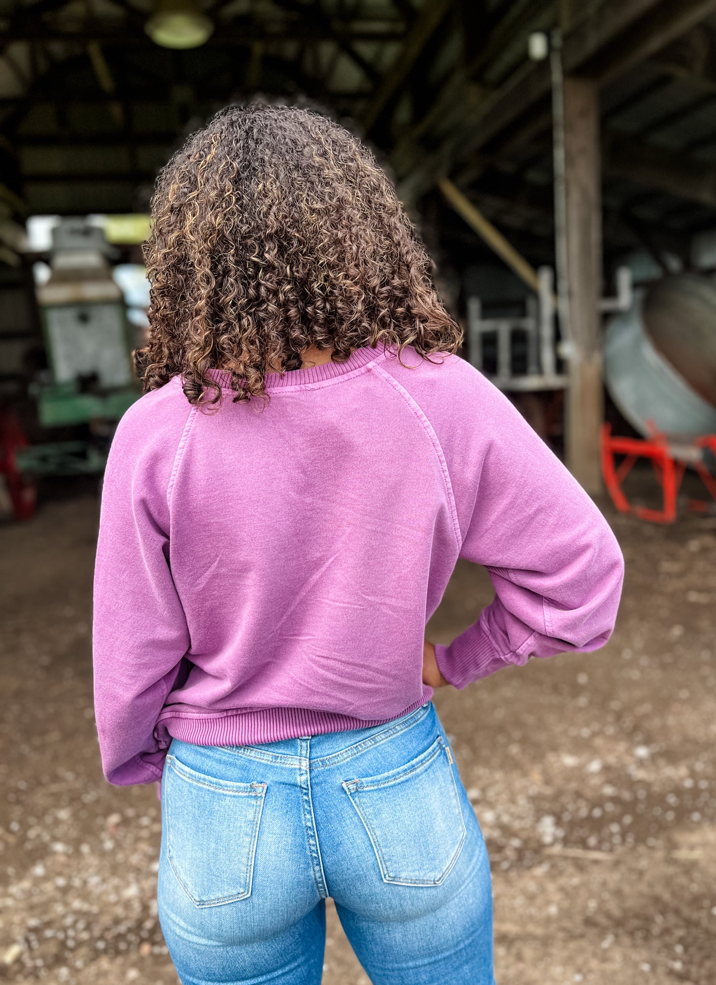 Tia Pocket Crew - Plum
