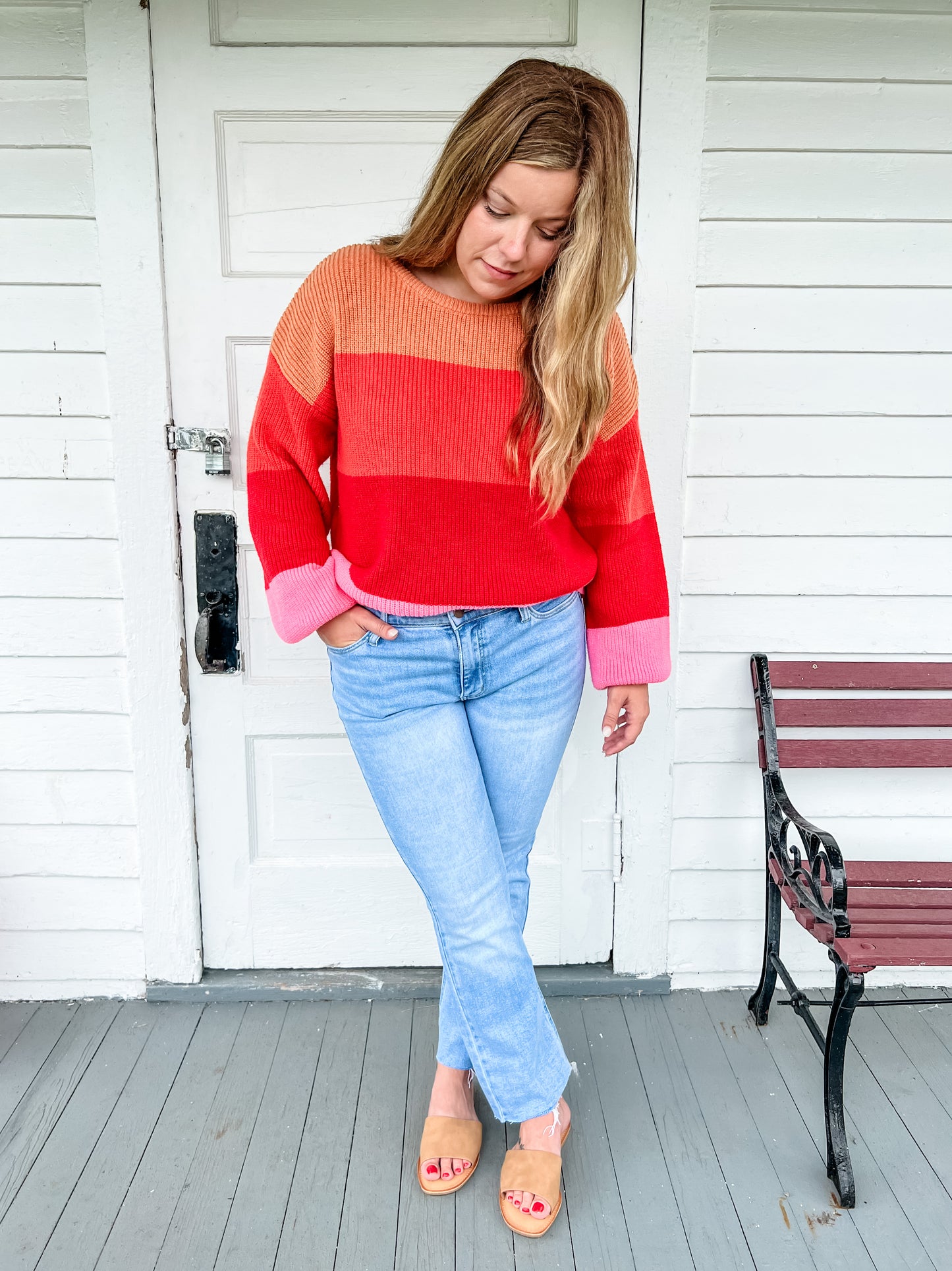 Western Sunset Sweater