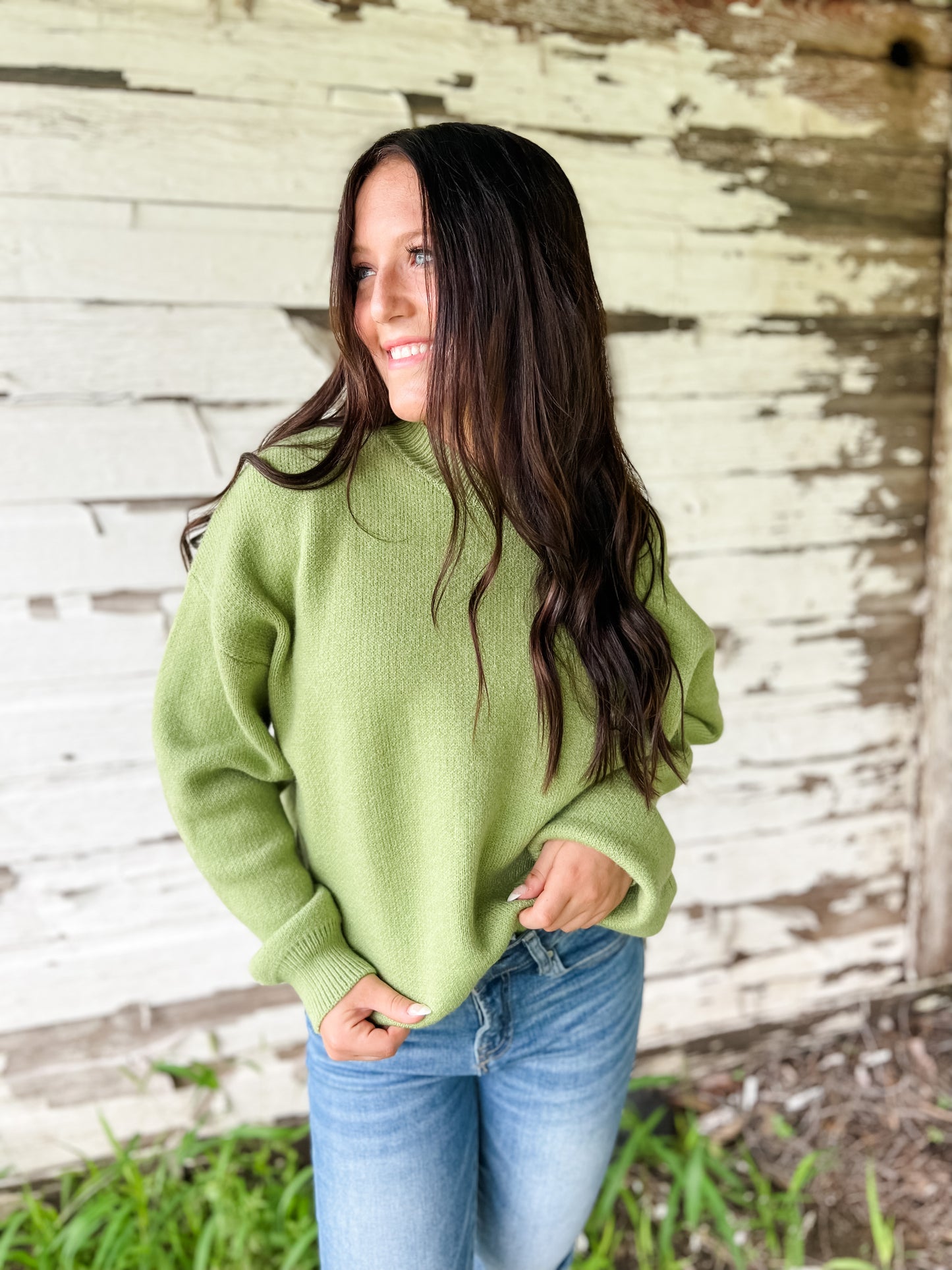 Favorite Sweater - Apple