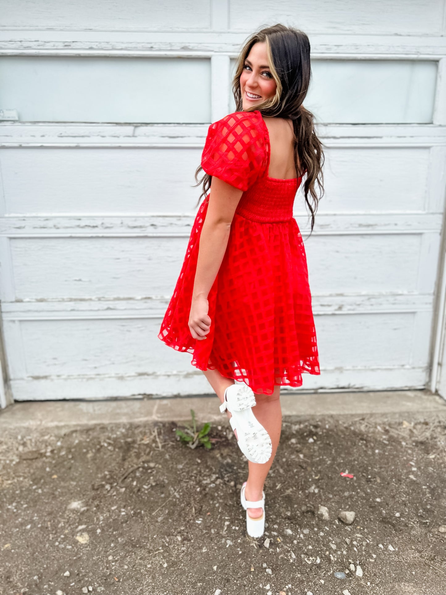 American Girl Mini Dress - Red