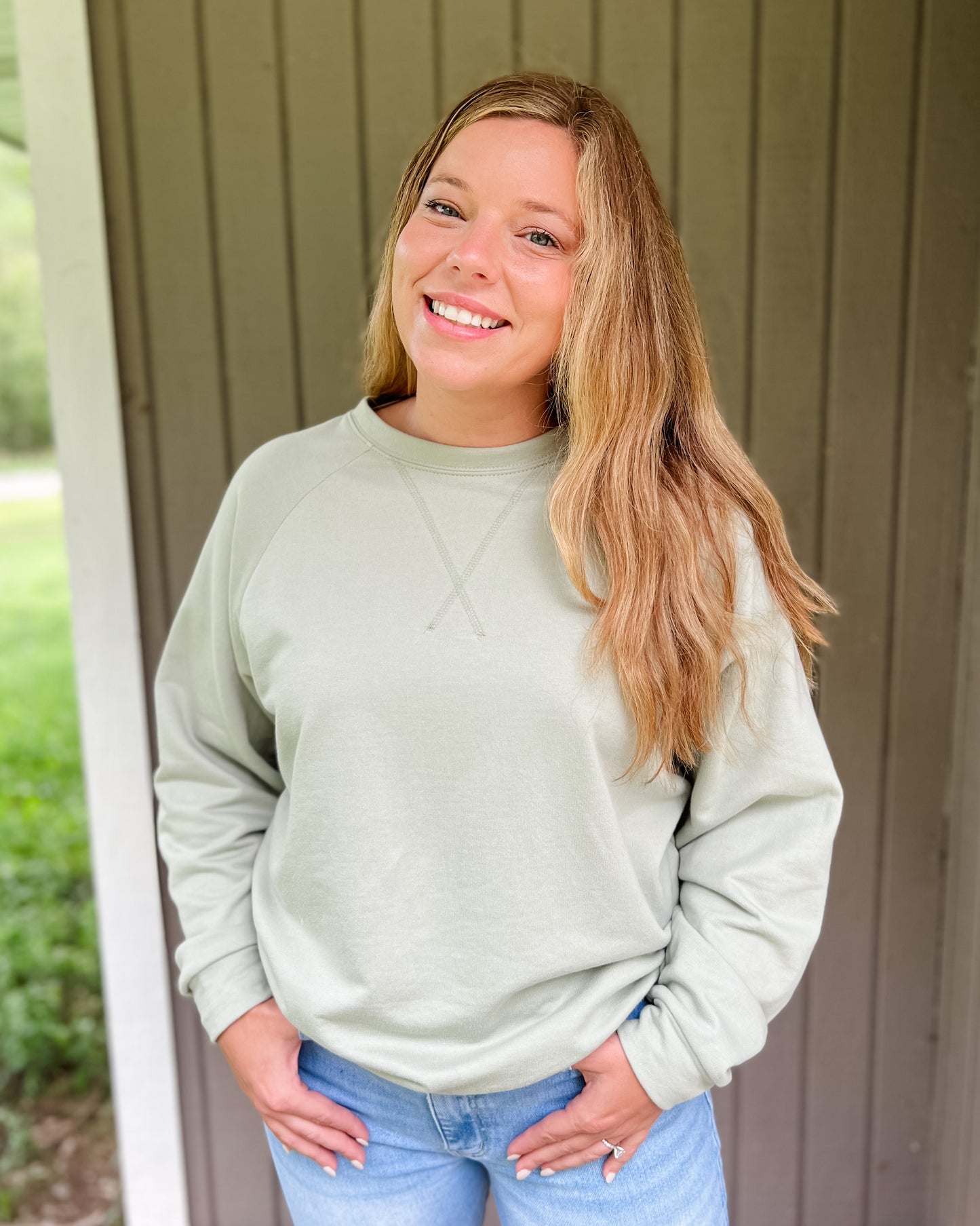 Never Enough Lightweight Crew - Sage