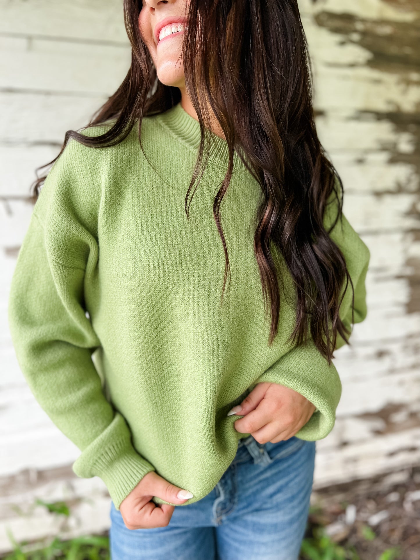 Favorite Sweater - Apple