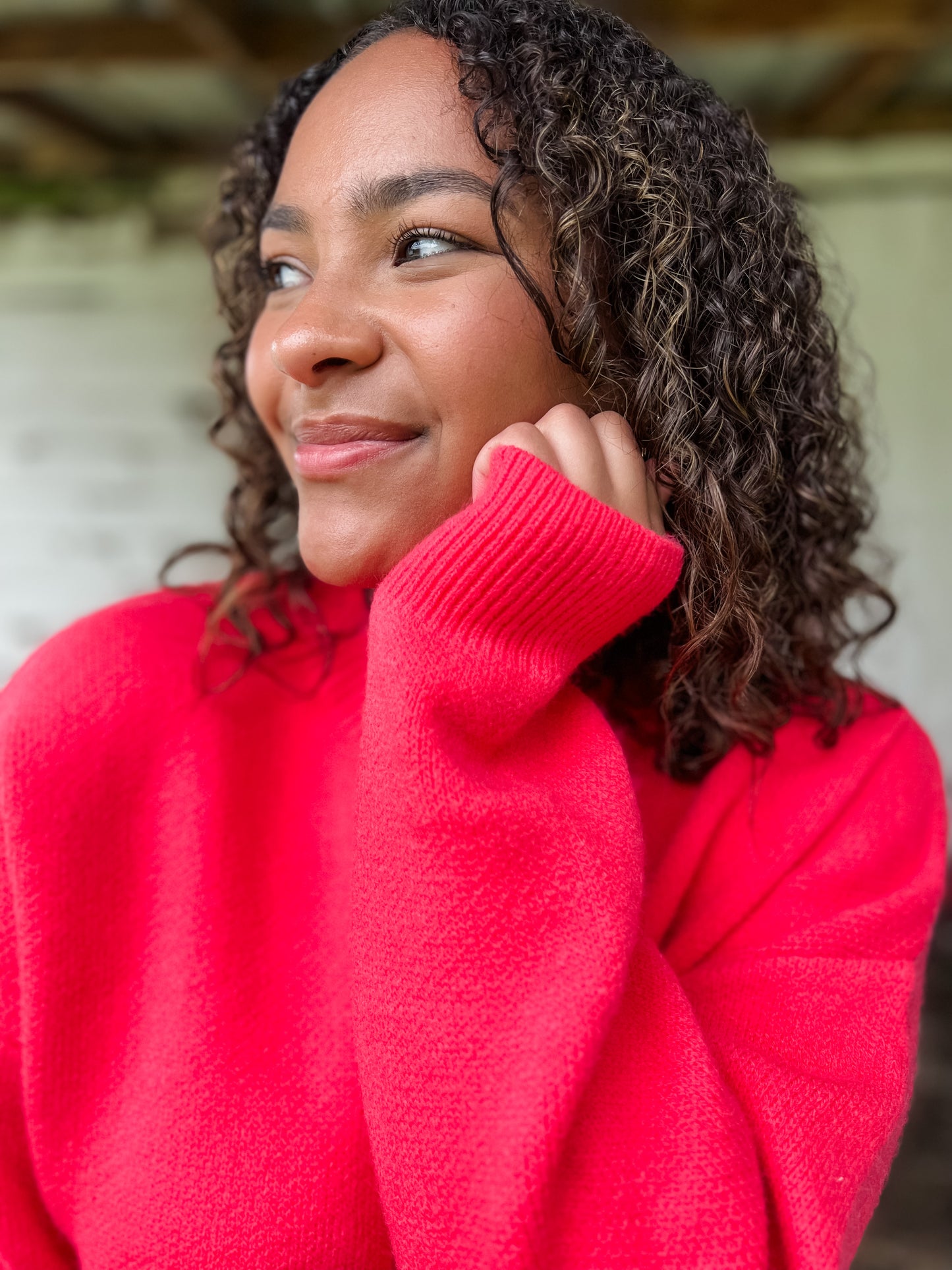 Favorite Sweater - Strawberry
