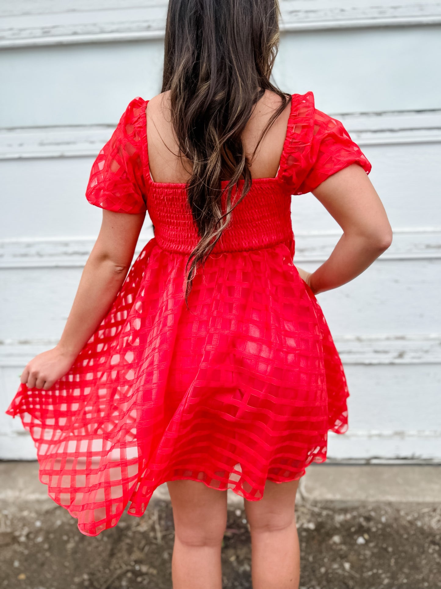 American Girl Mini Dress - Red