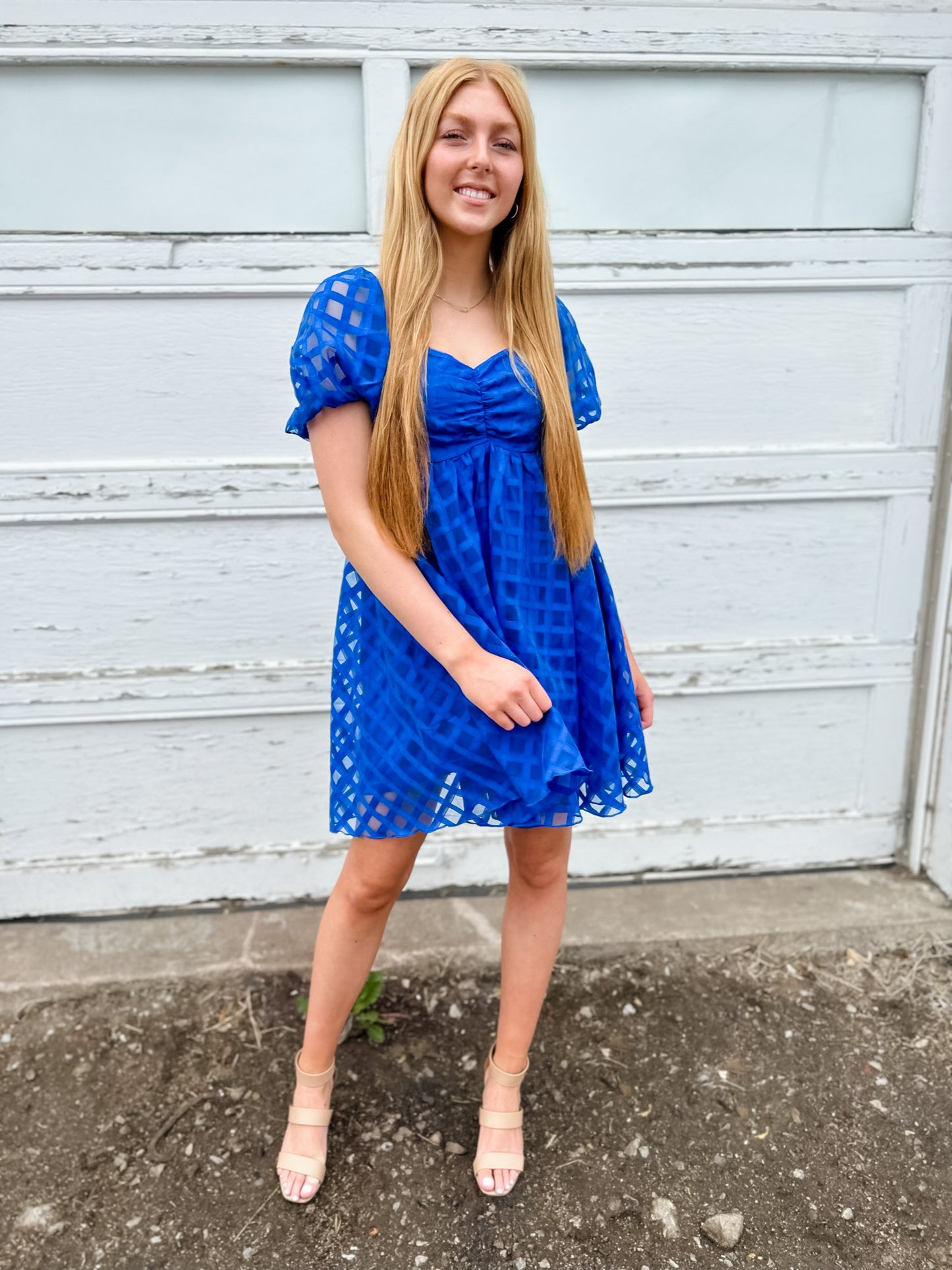 American Girl Mini Dress - Royal