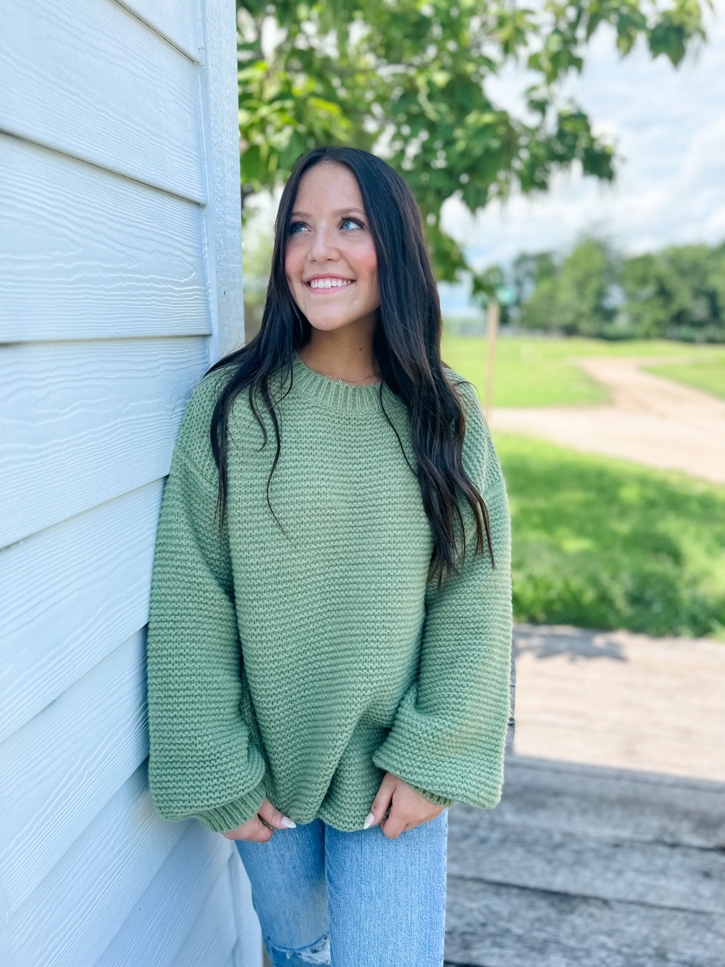 Mountain Mama Sweater - Pistachio