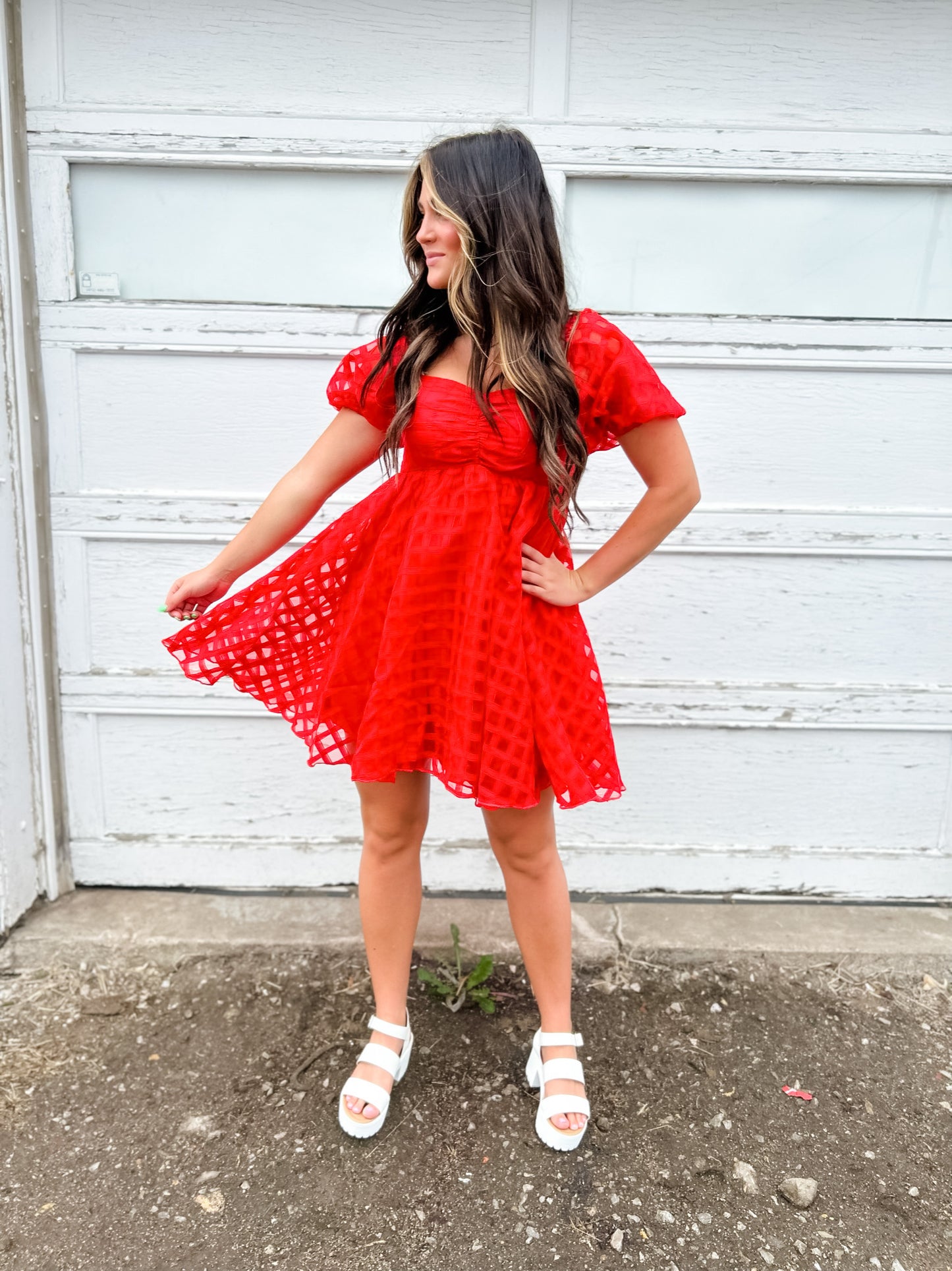 American Girl Mini Dress - Red