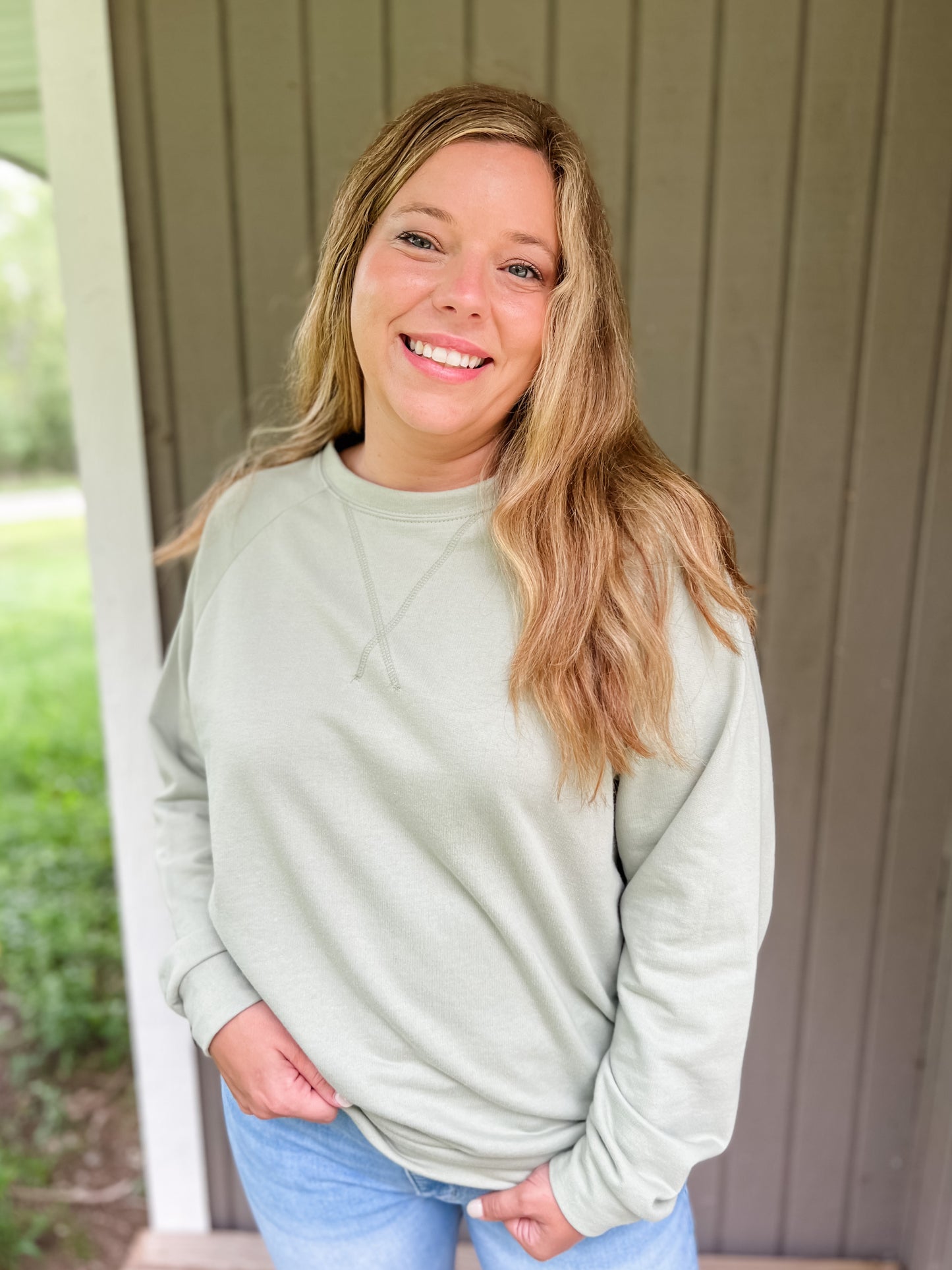 Never Enough Lightweight Crew - Sage