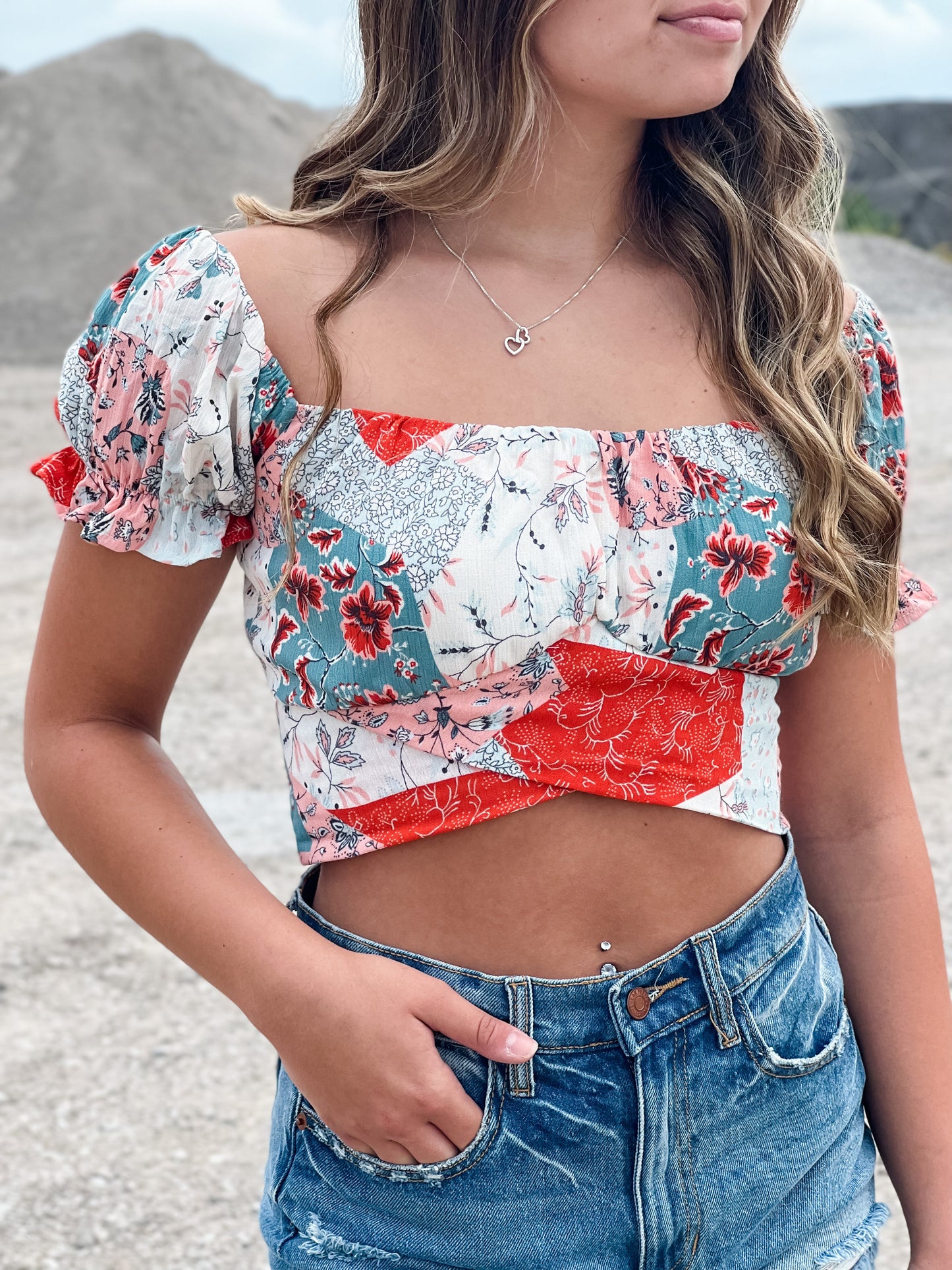 American Hunny Crop - Red Multi