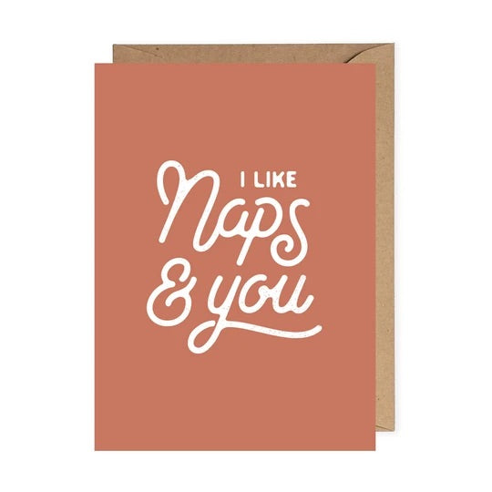 Anastasia Co. Card - I Like Naps & You