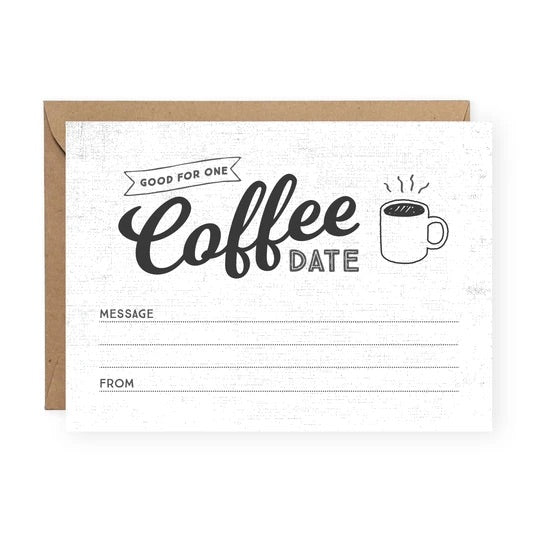 Anastasia Co. Card - Coffee Date