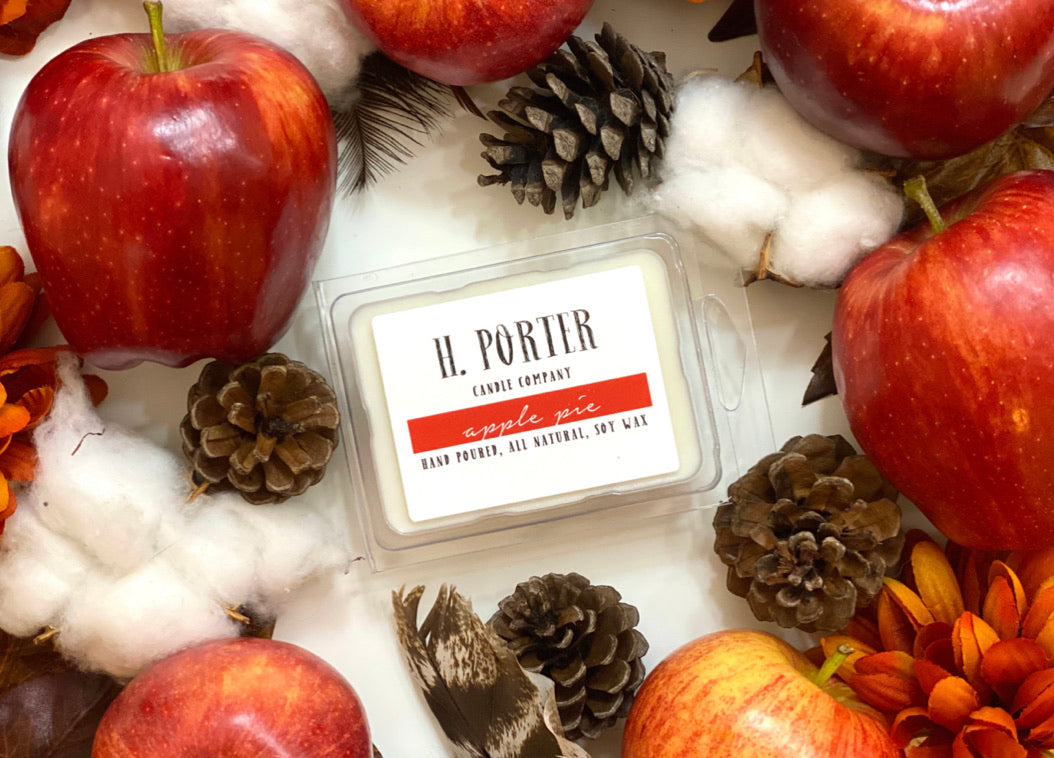 Apple Pie Scented Wax Melts, Natural Wax