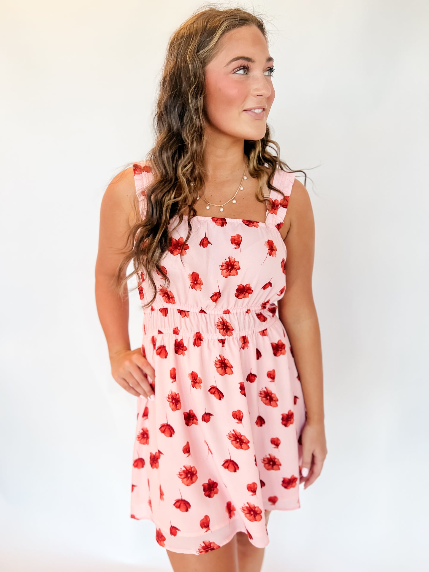 Poppy Love Mini Dress