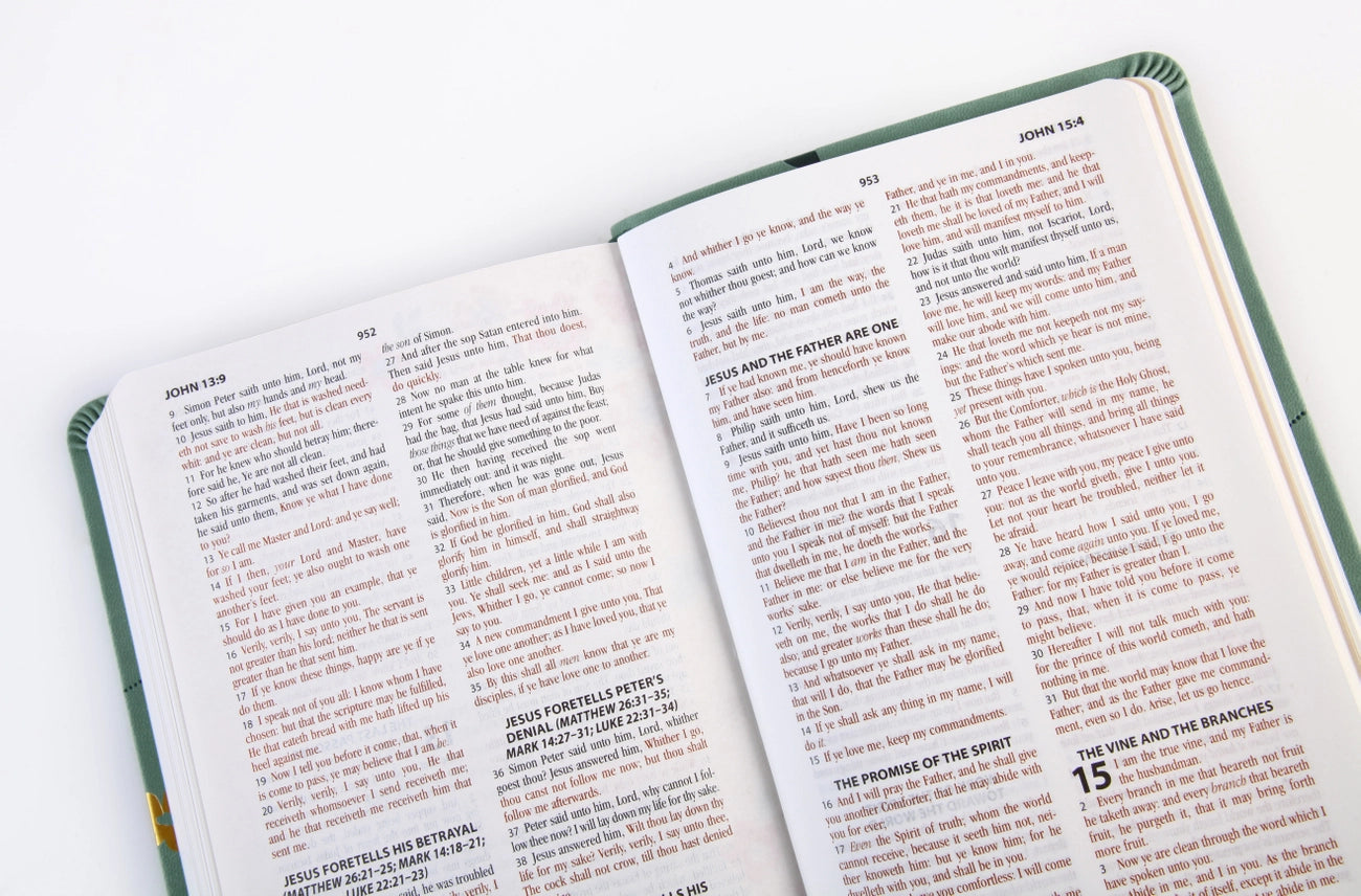 The Holy Bible KJV: Prayer Map Edition