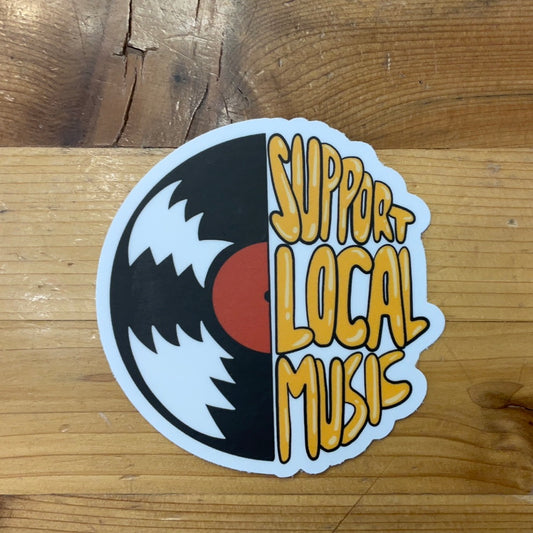 Support Local Music Sticker