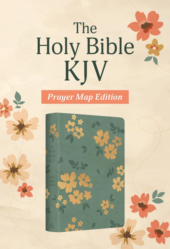 The Holy Bible KJV: Prayer Map Edition