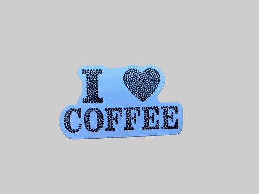 I Heart Coffee - Sticker