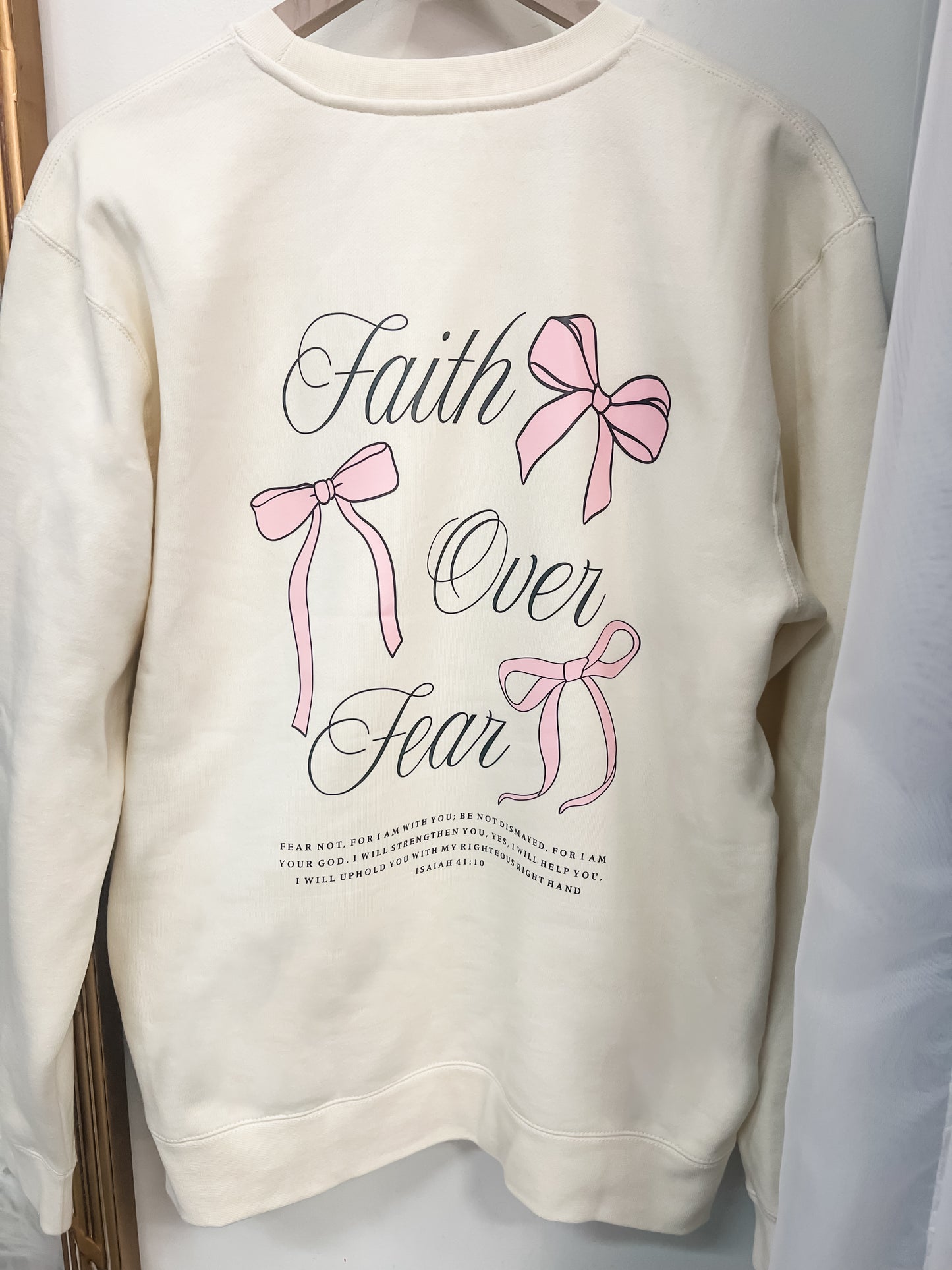 Faith Over Fear Premium Crew