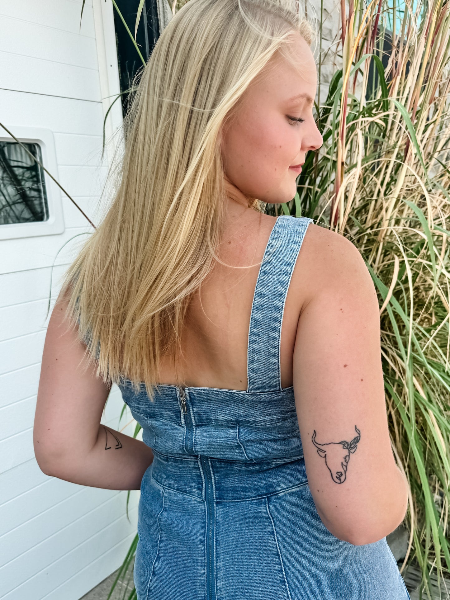 Howdy Denim Romper