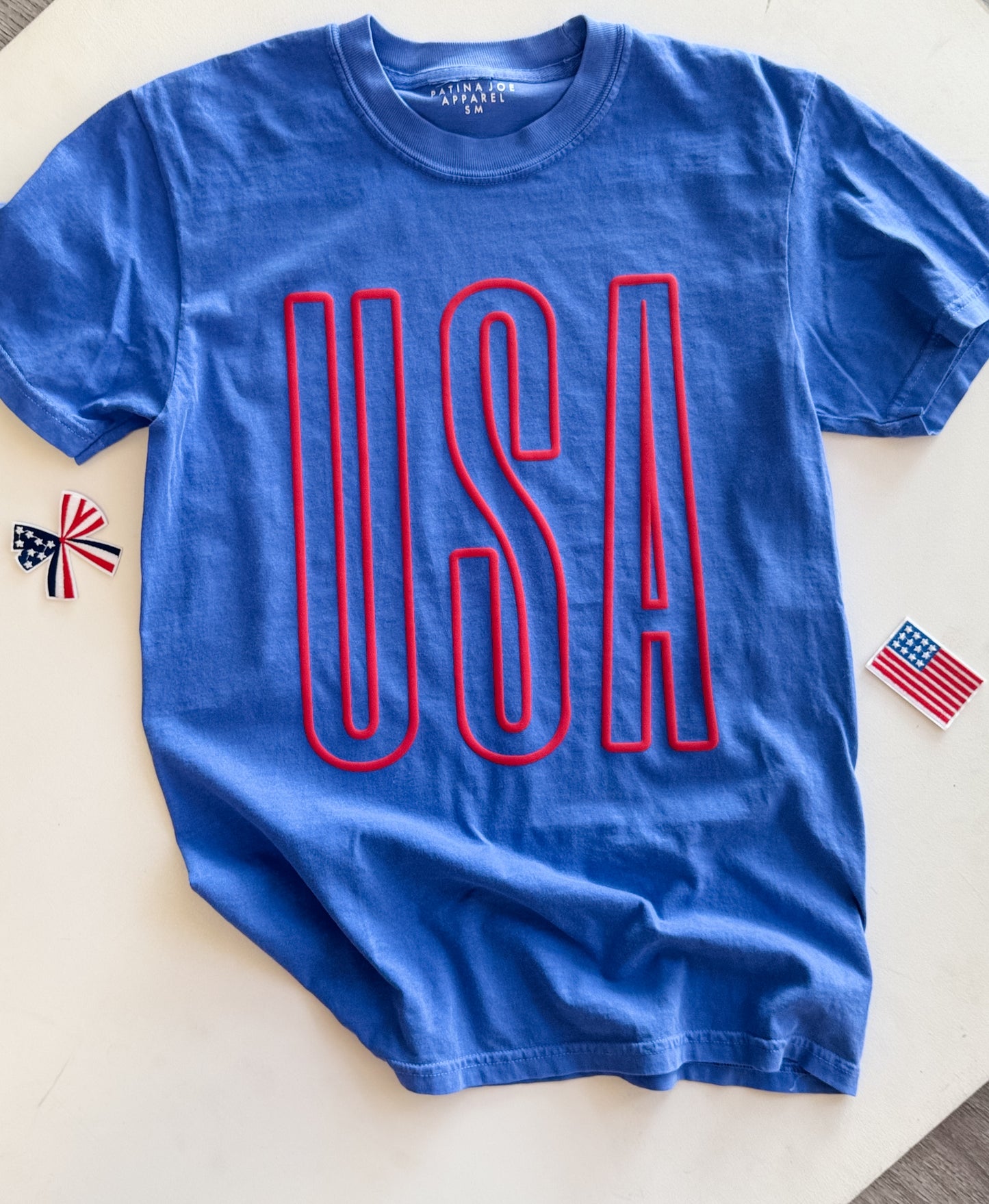 USA Vintage Tee - Royal