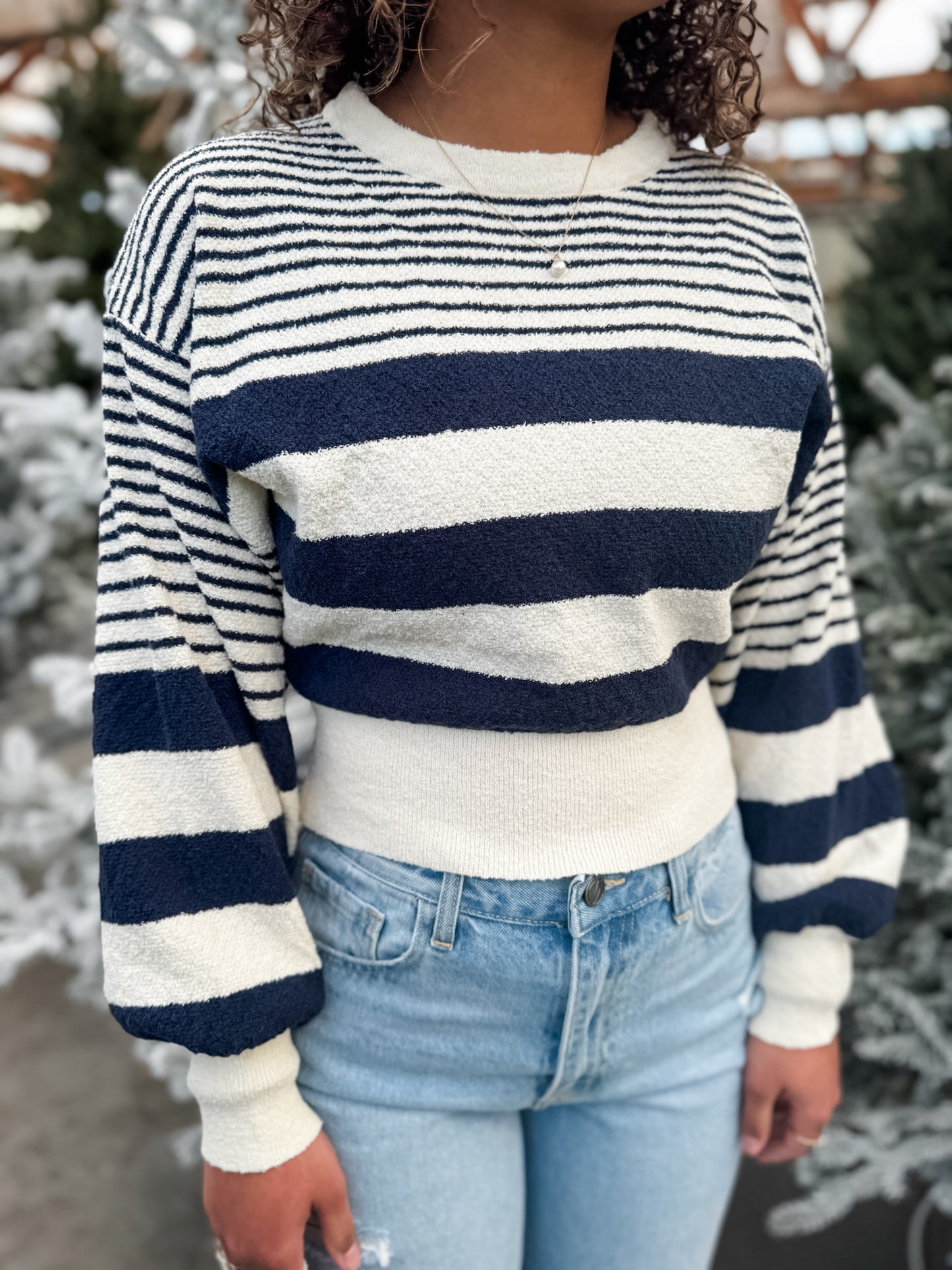 Cambry Striped Sweater