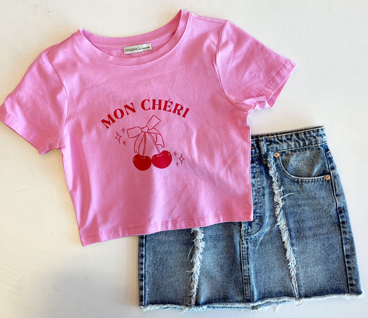 Mon Cheri Baby Tee