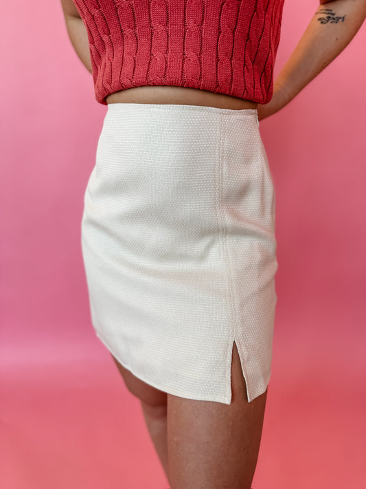 Blank Slate Mini Skirt