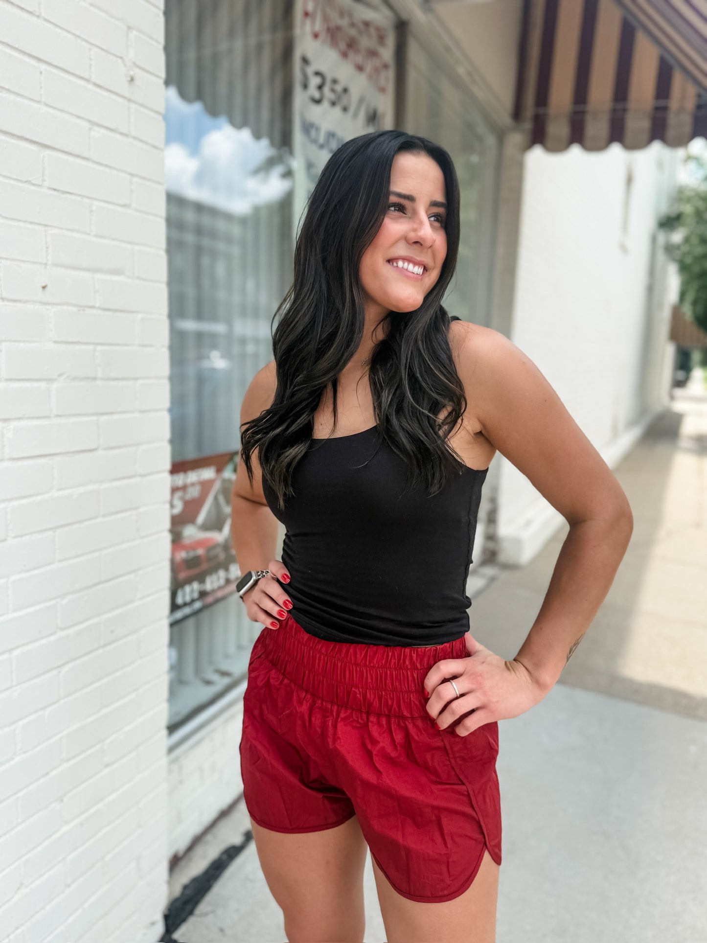 Berry Breeze Athletic Shorts