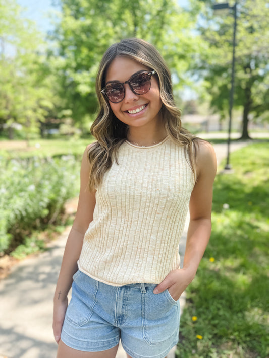 Canyon Mist Knit Top