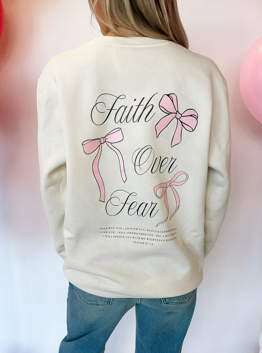 Faith Over Fear Premium Crew