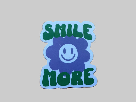 Smile More - Sticker