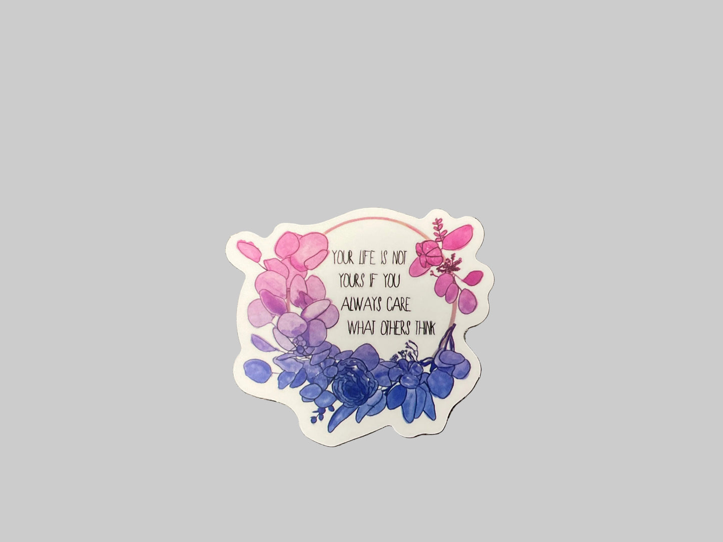 Your life Is Not Yours  - Sticker