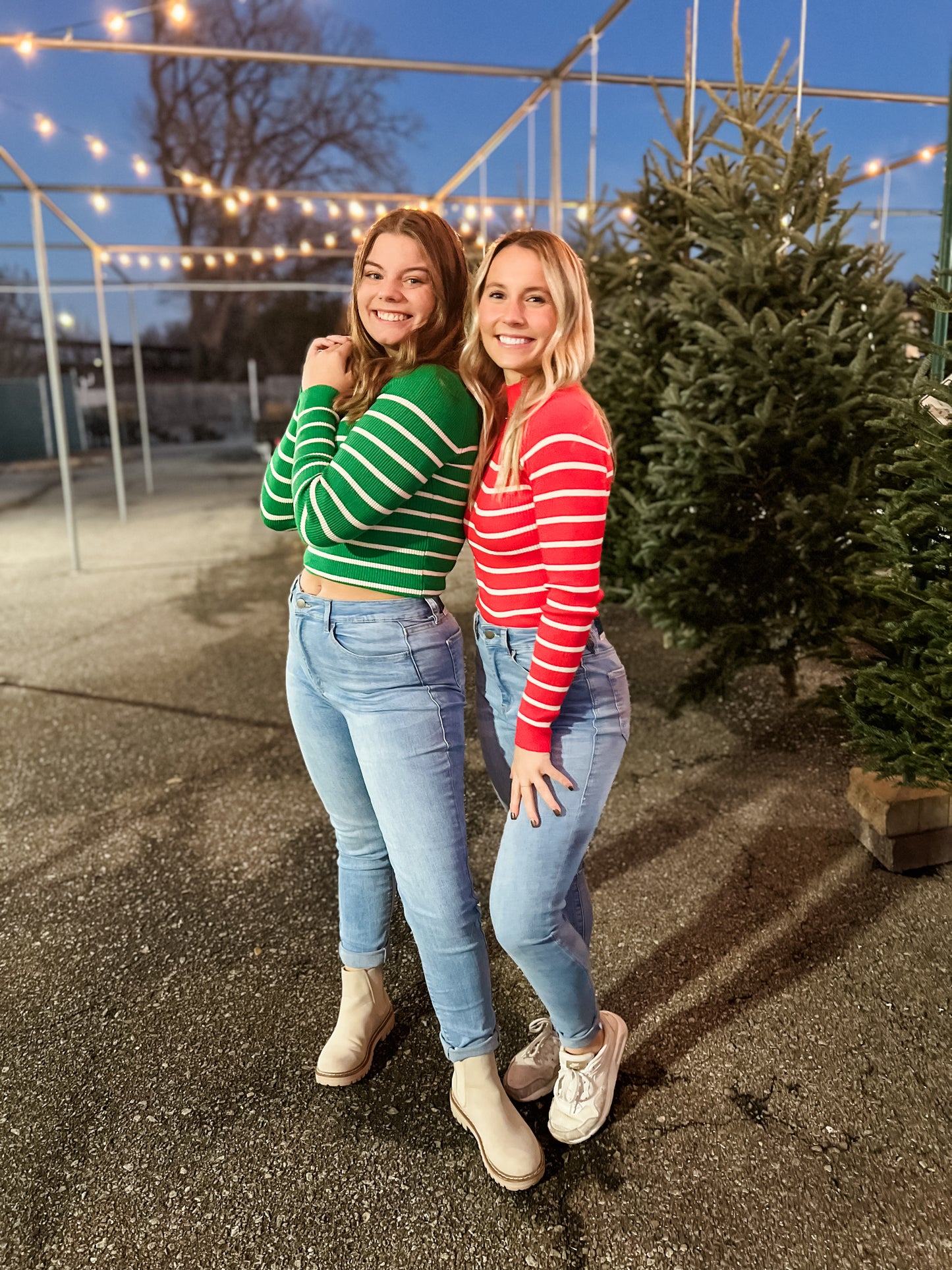 Candy Cane Sweater - Spearmint