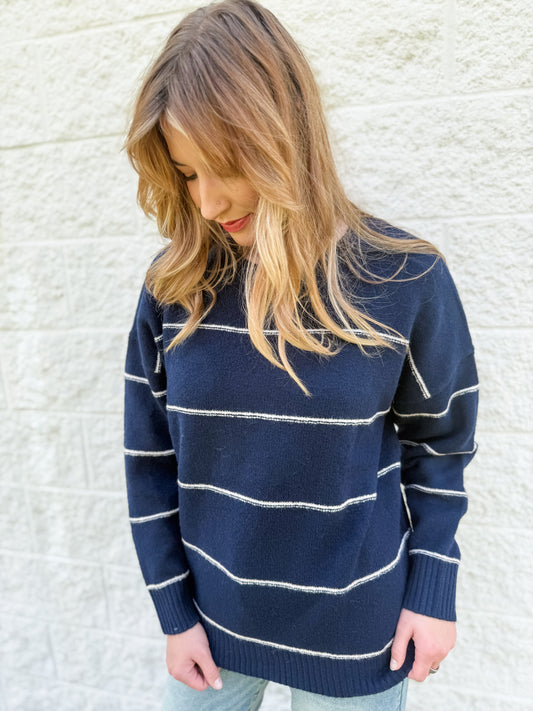 Sugar Maple Sweater - Navy