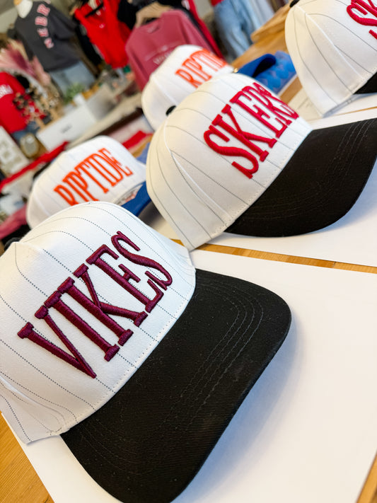 PRE ORDER - Pinstripe Baseball Hat