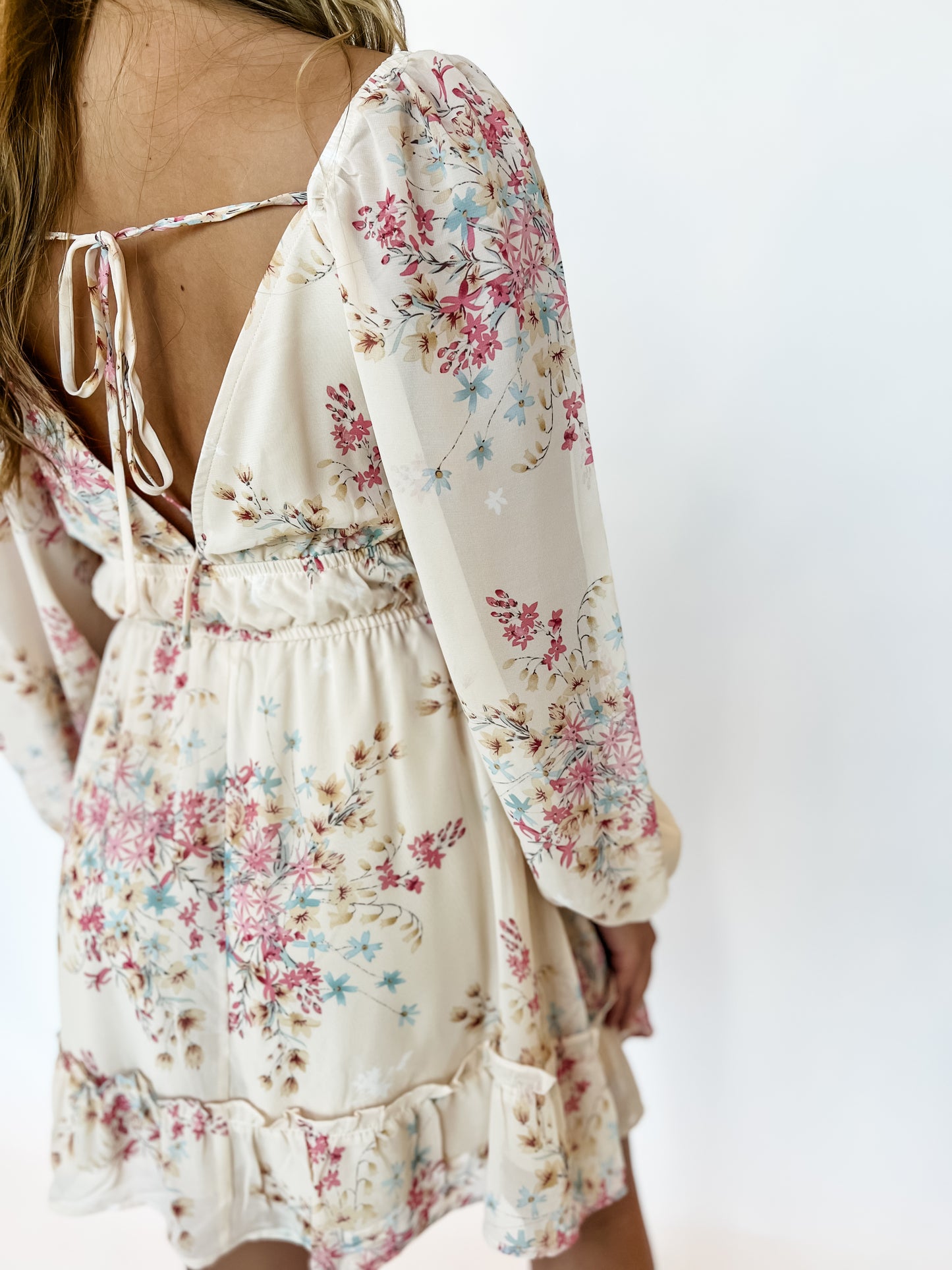 Midwestern Pretty Chiffon Dress