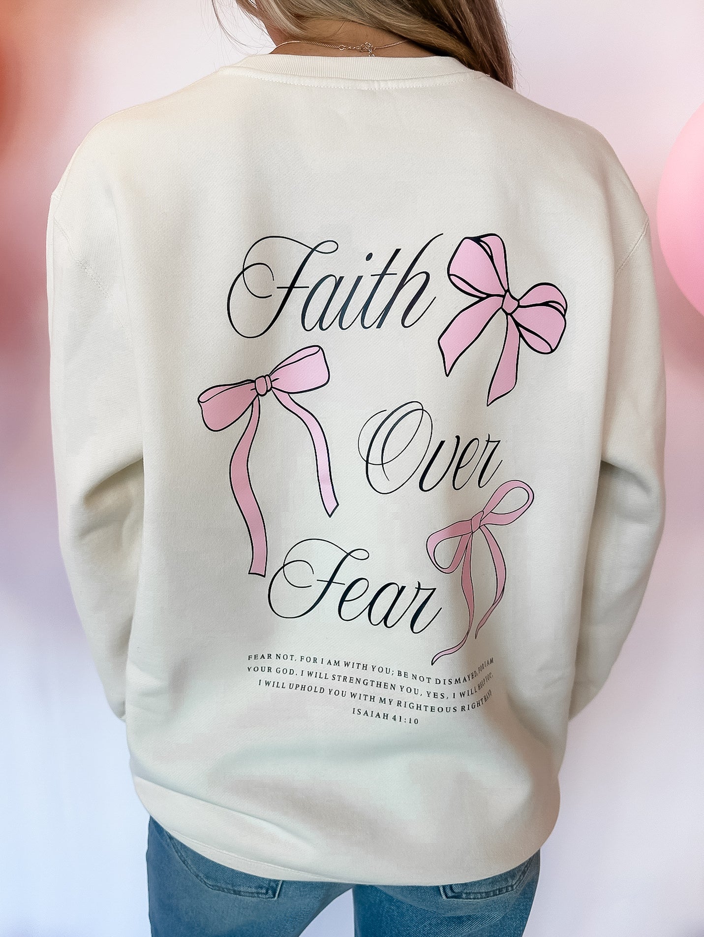 Faith Over Fear Premium Crew