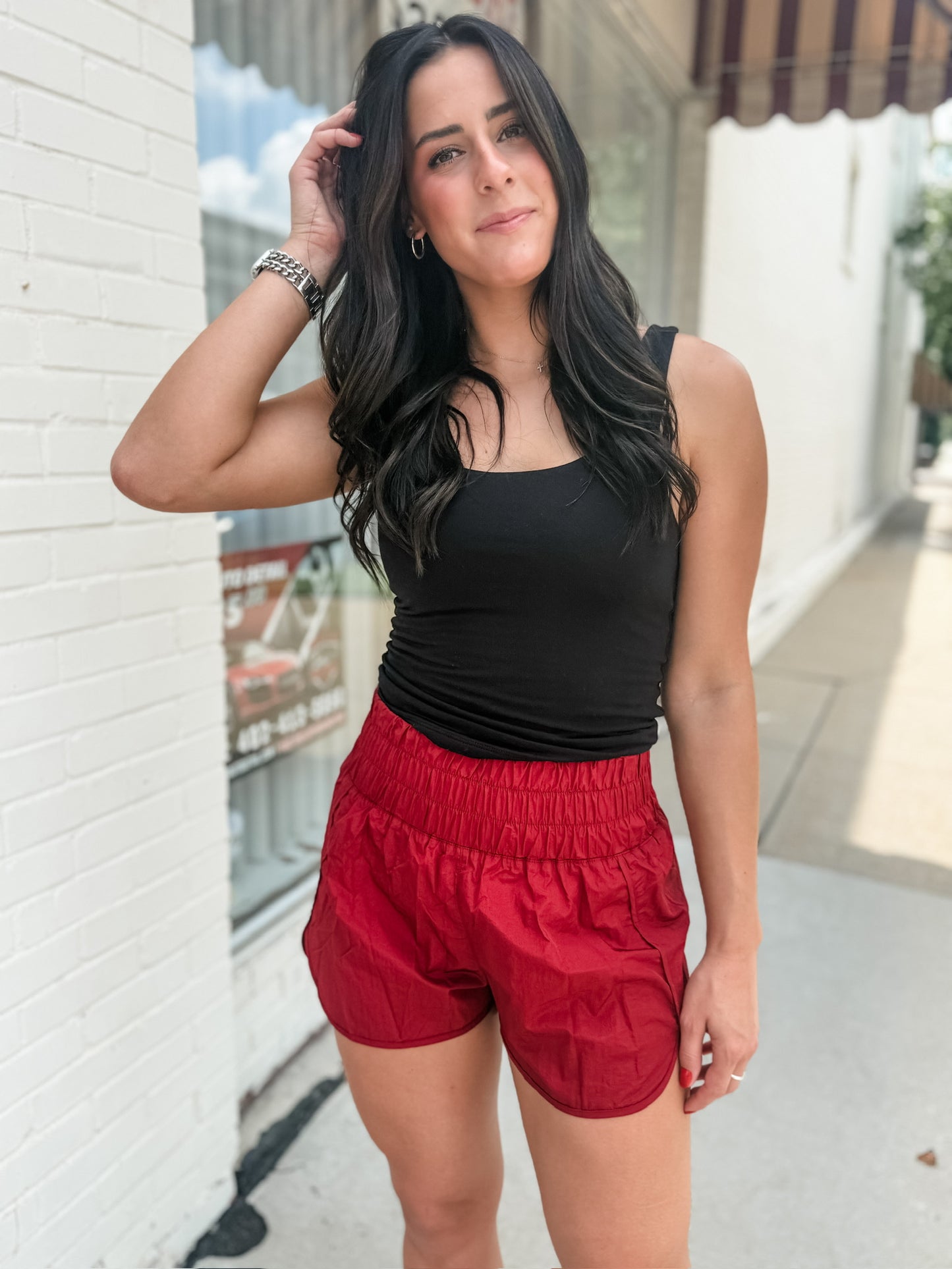 Berry Breeze Athletic Shorts