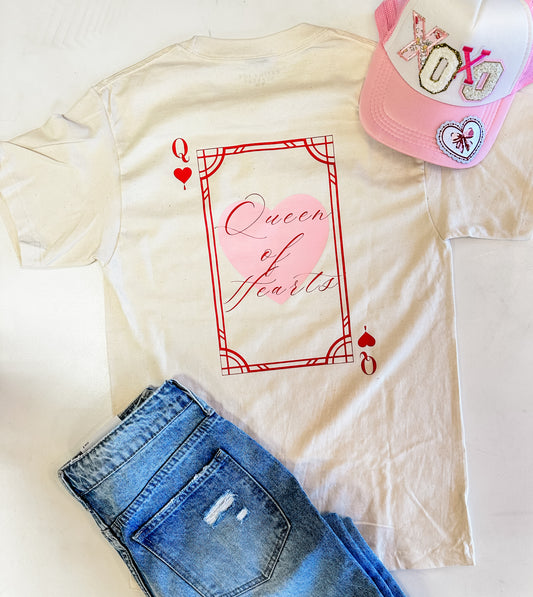 Queen of Hearts Tee