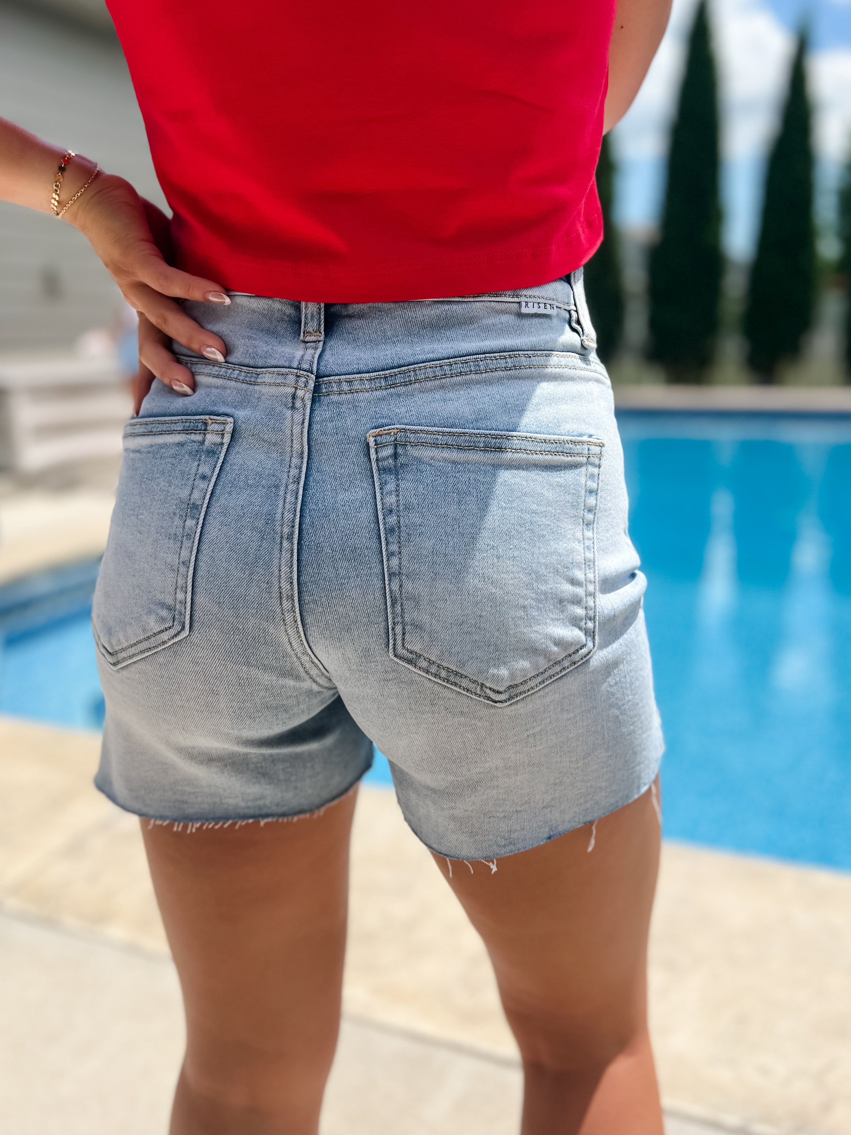 Cutoff store Denim Shorts