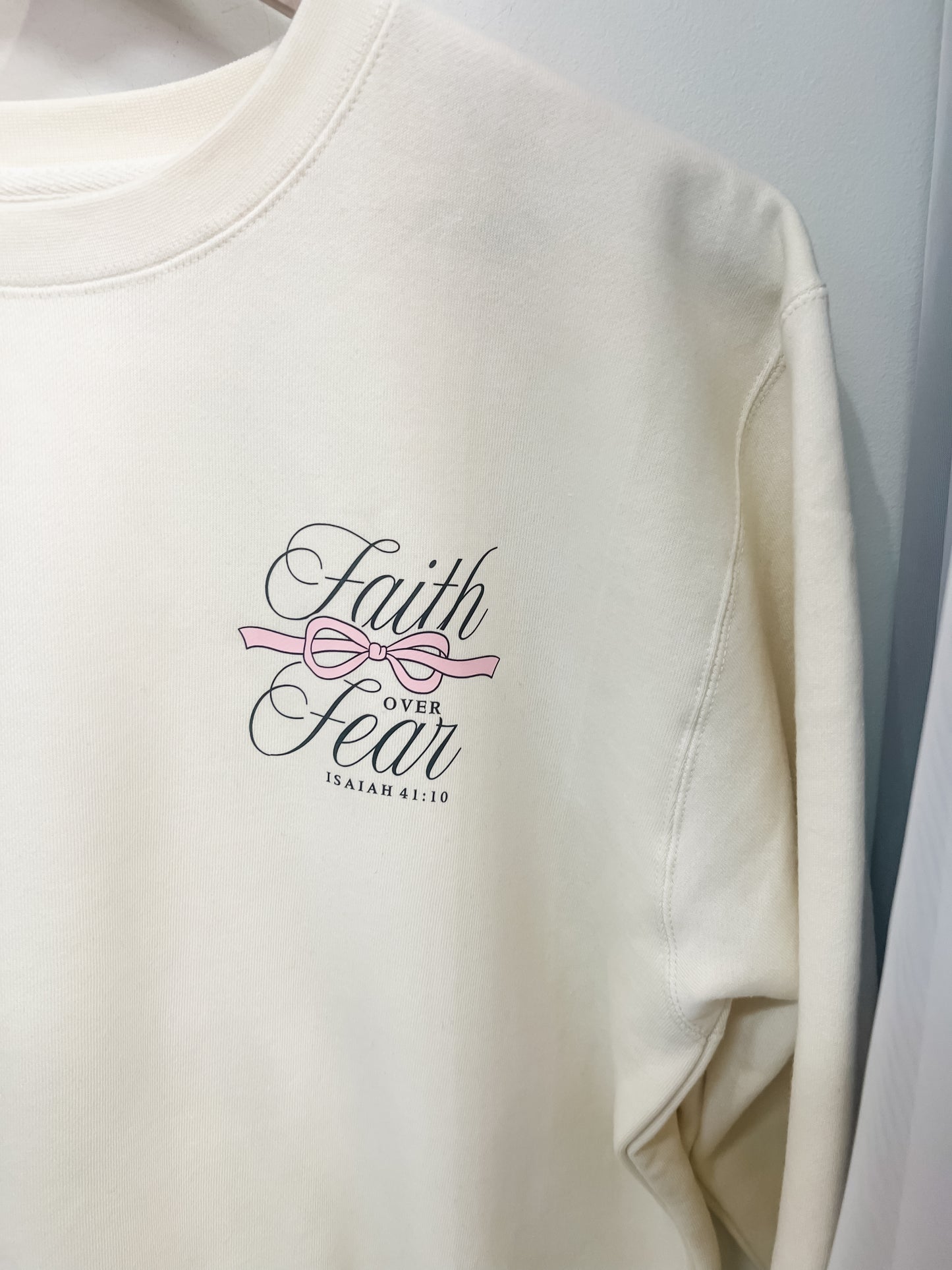 Faith Over Fear Premium Crew