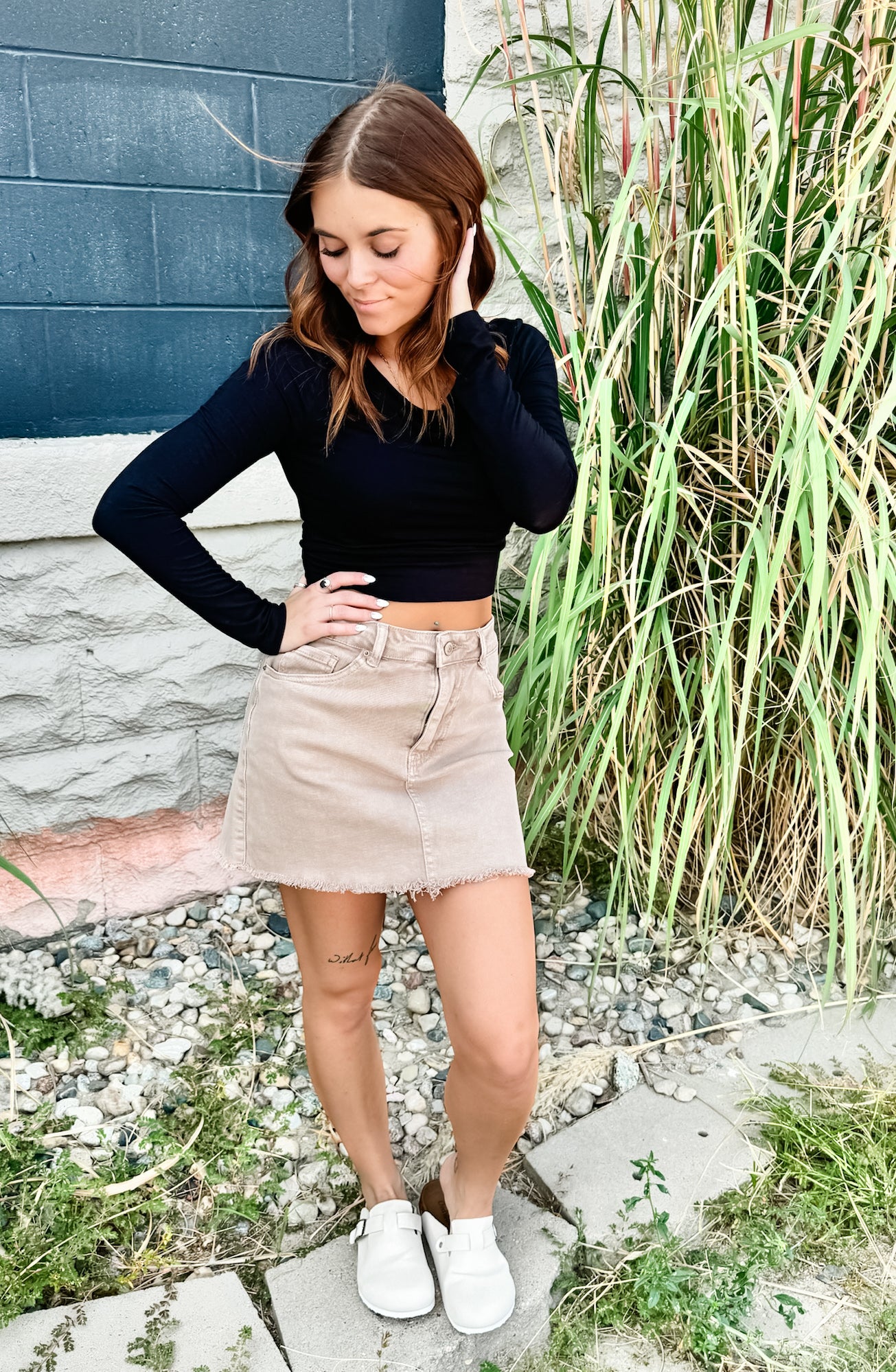 Stella Skirt - Light Mocha